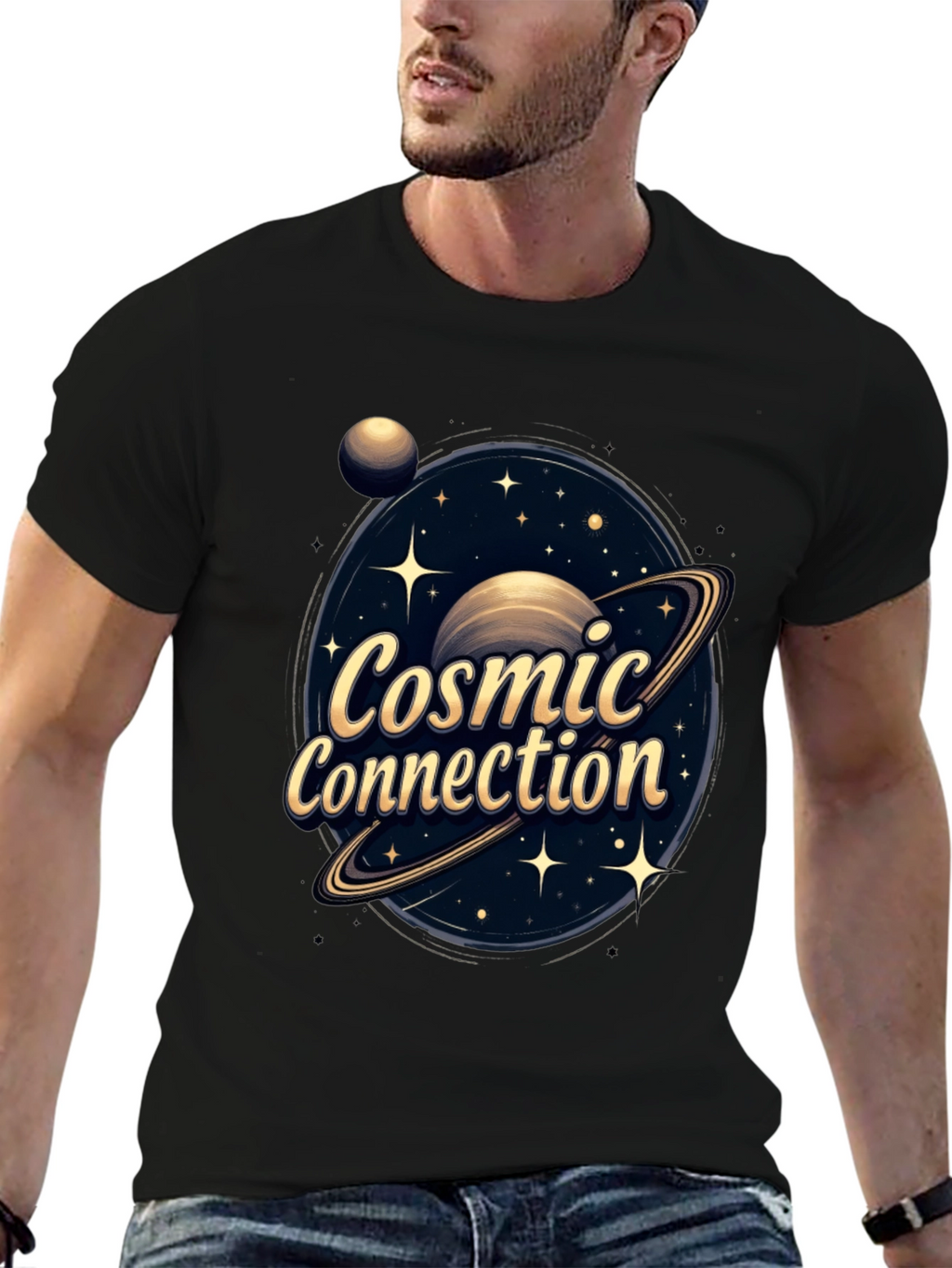 Cosmic Connection Graphic Tee