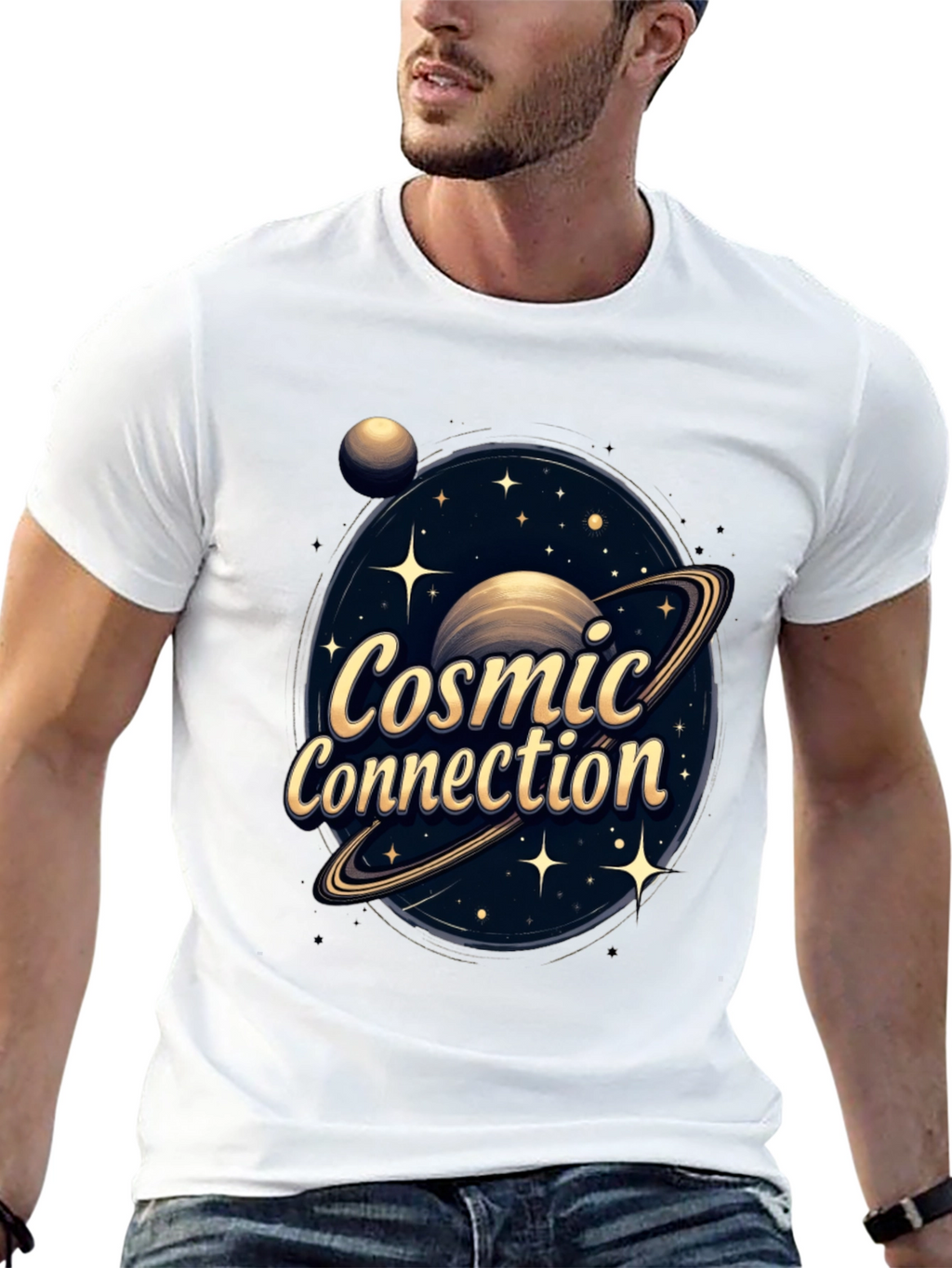 Cosmic Connection Graphic Tee