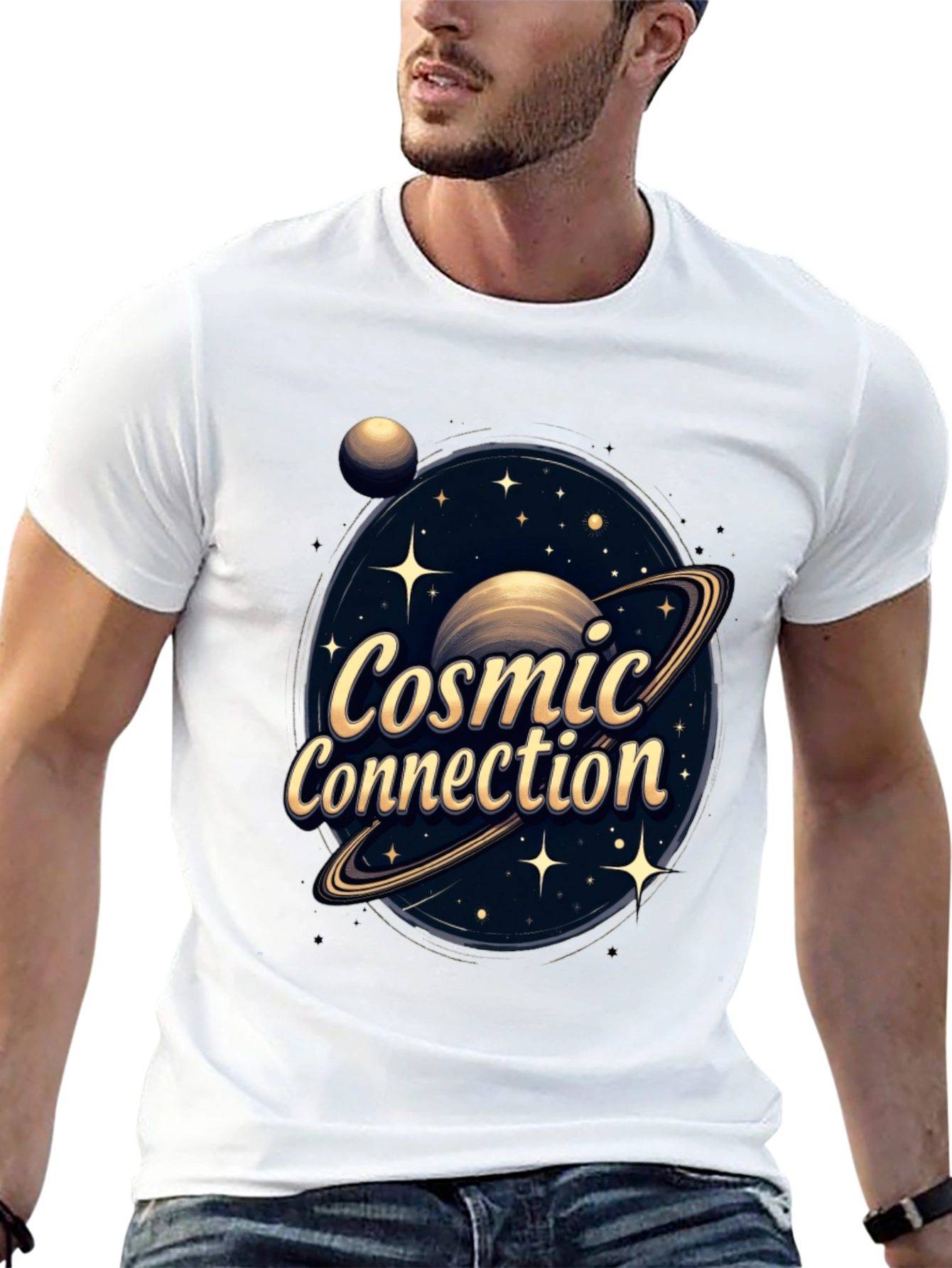 Cosmic Connection Graphic Tee