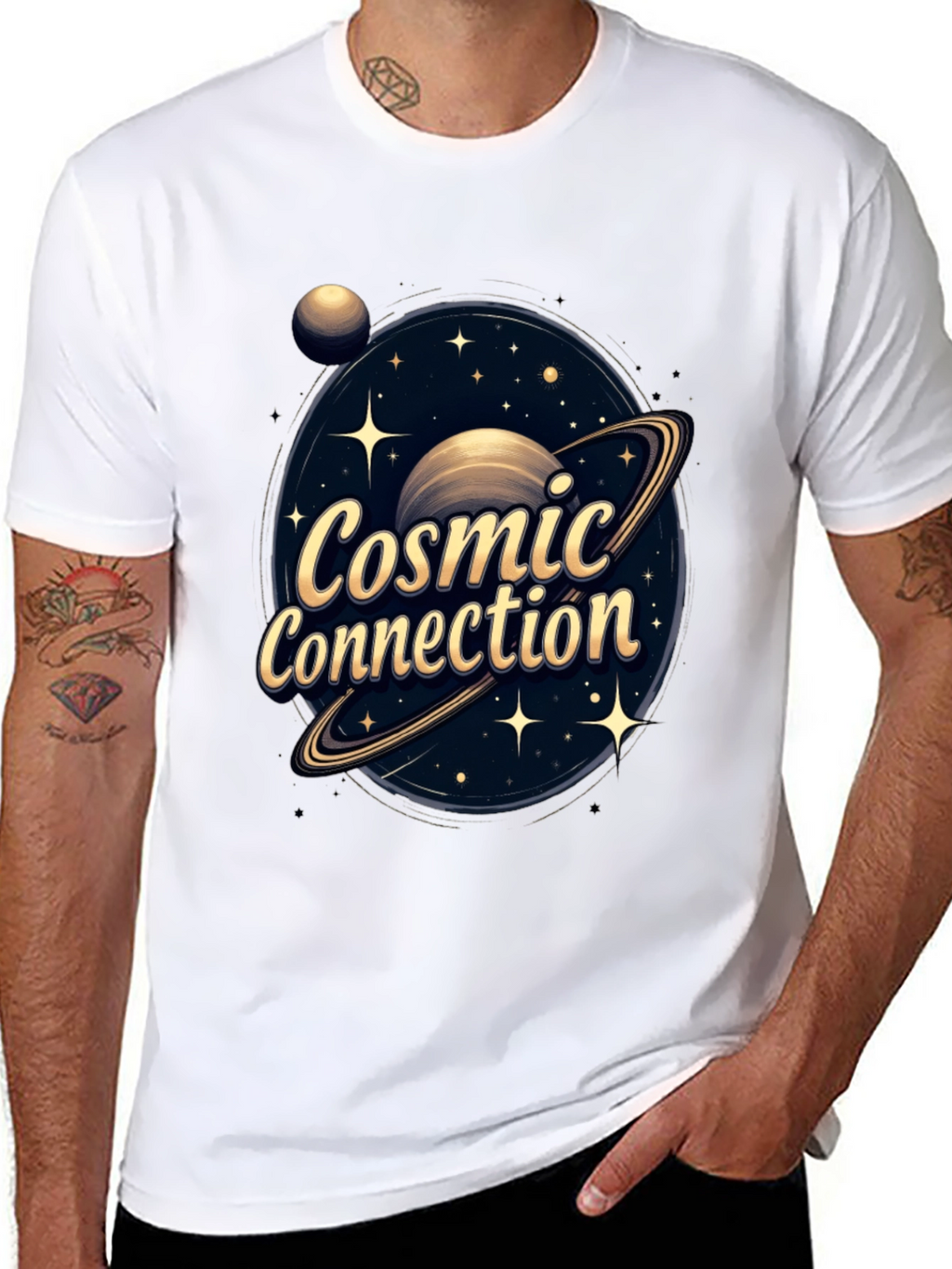 Cosmic Connection Graphic Tee