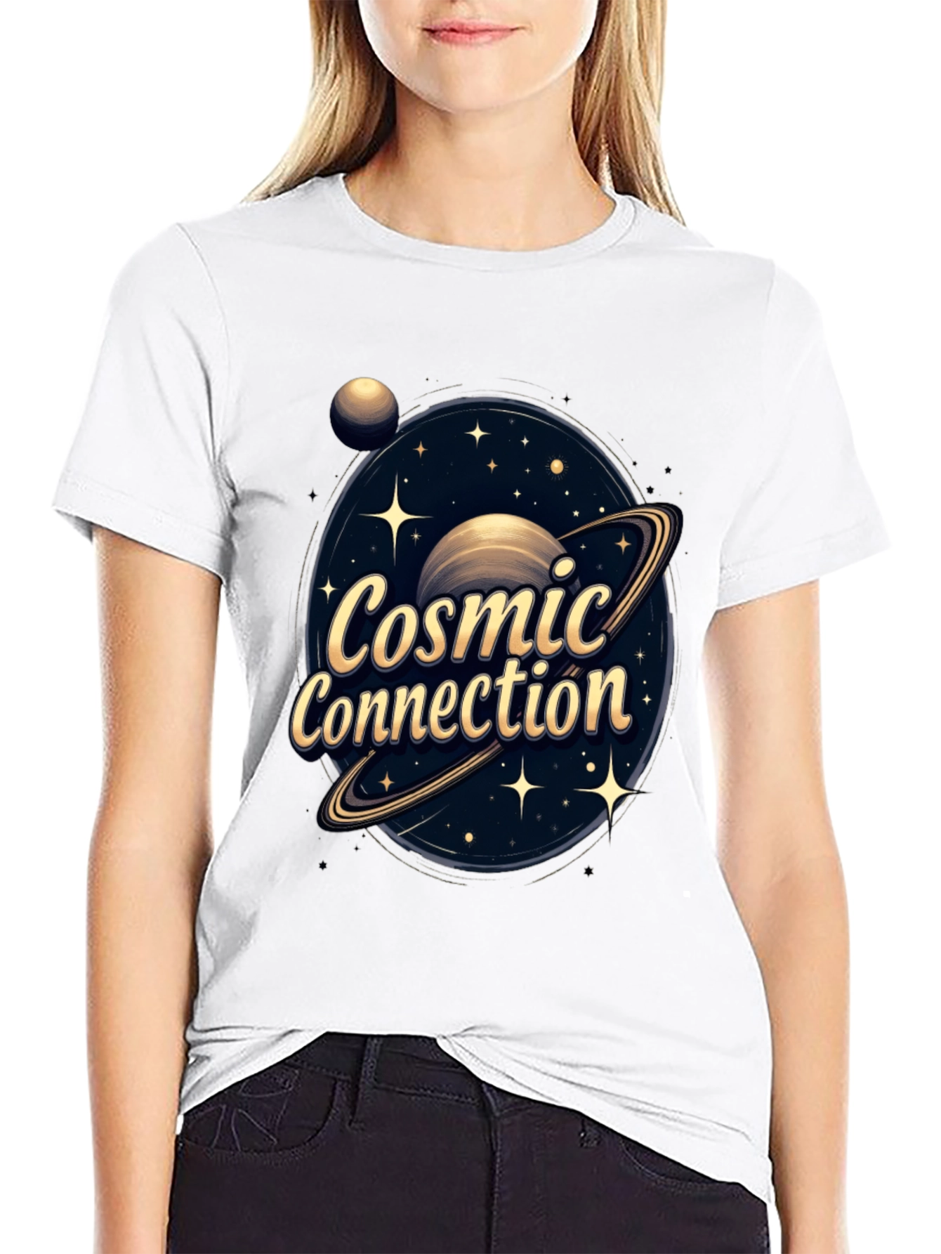 Cosmic Connection Graphic Tee