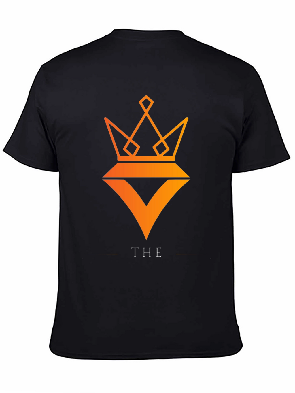 The Crown Black Tee