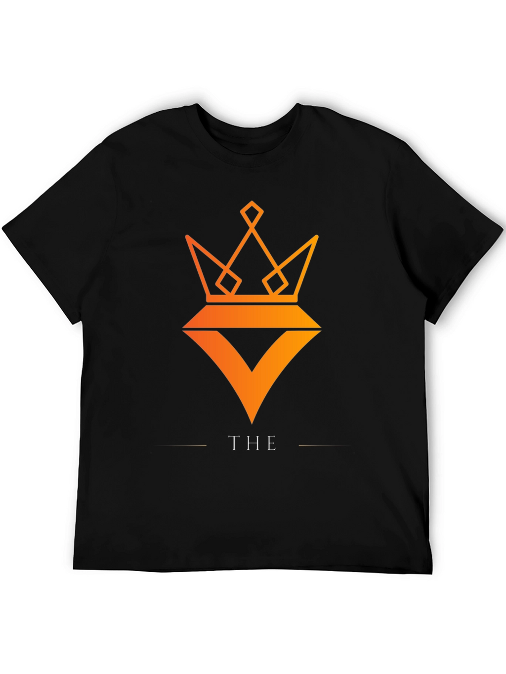 The Crown Black Tee