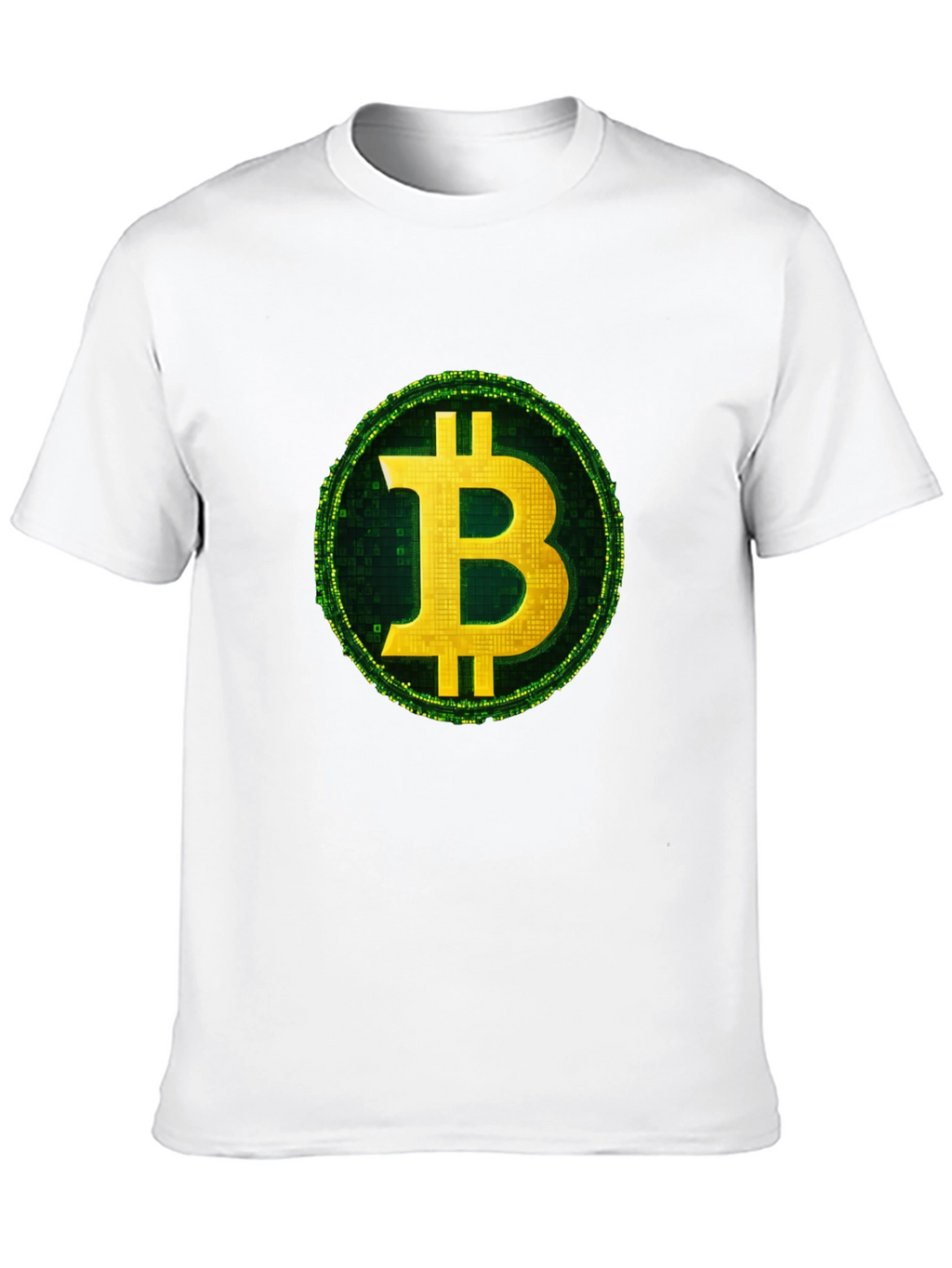 Bitcoin Logo Graphic T-Shirt - Crypto Currency Tee