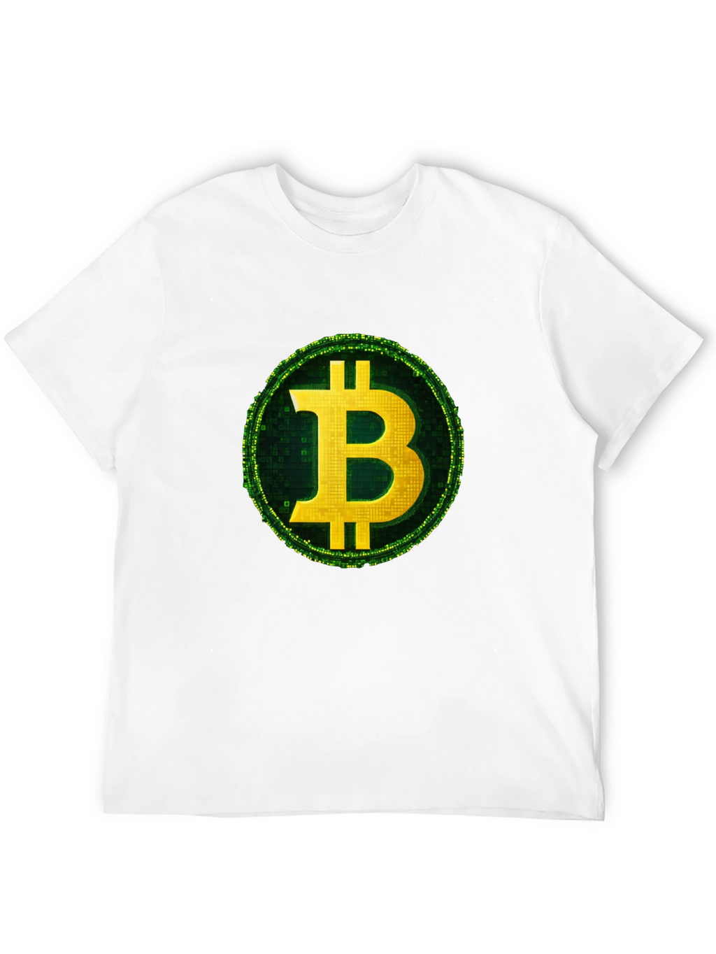 Bitcoin Logo Graphic T-Shirt - Crypto Currency Tee