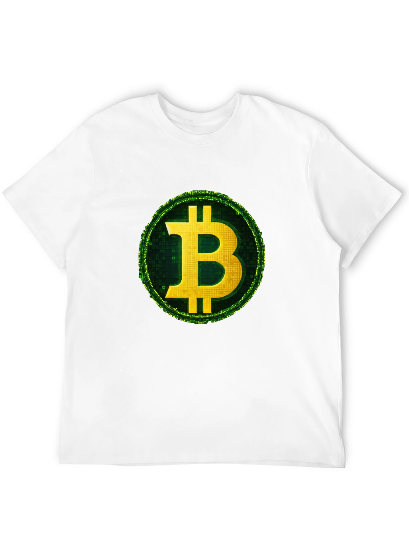 Bitcoin Logo Graphic T-Shirt - Crypto Currency Tee
