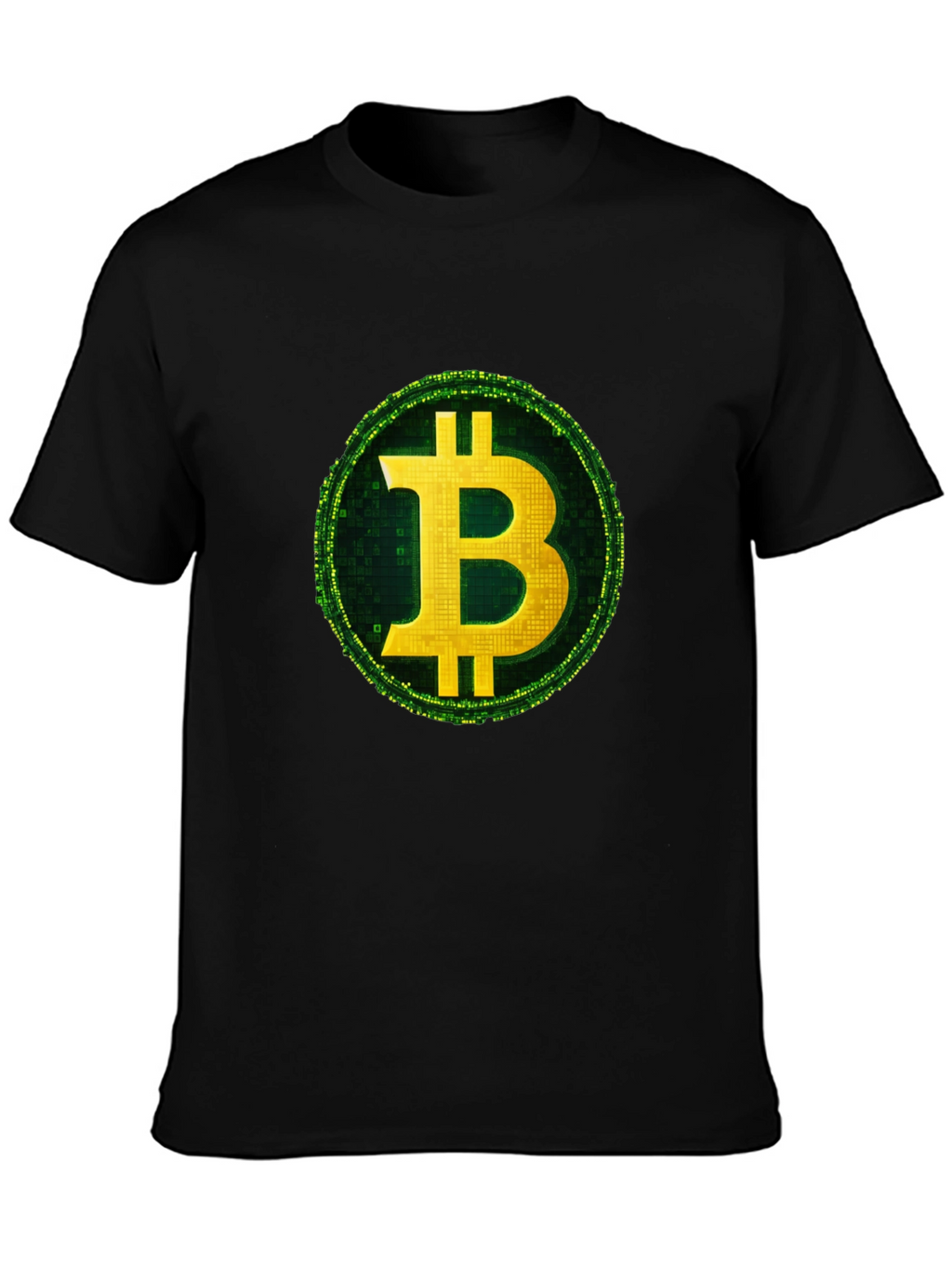 Bitcoin Logo Graphic T-Shirt - Crypto Currency Tee