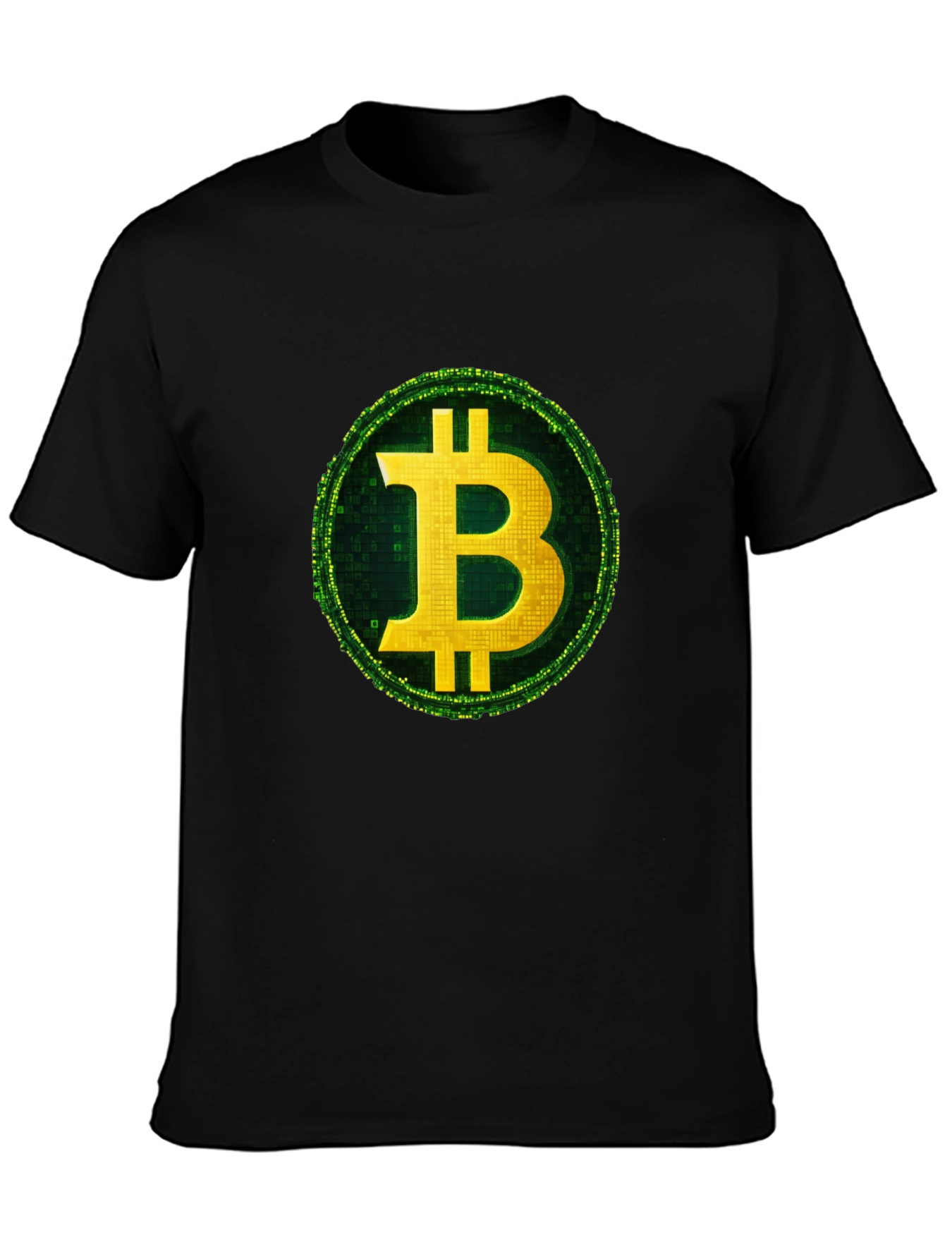Bitcoin Logo Graphic T-Shirt - Crypto Currency Tee
