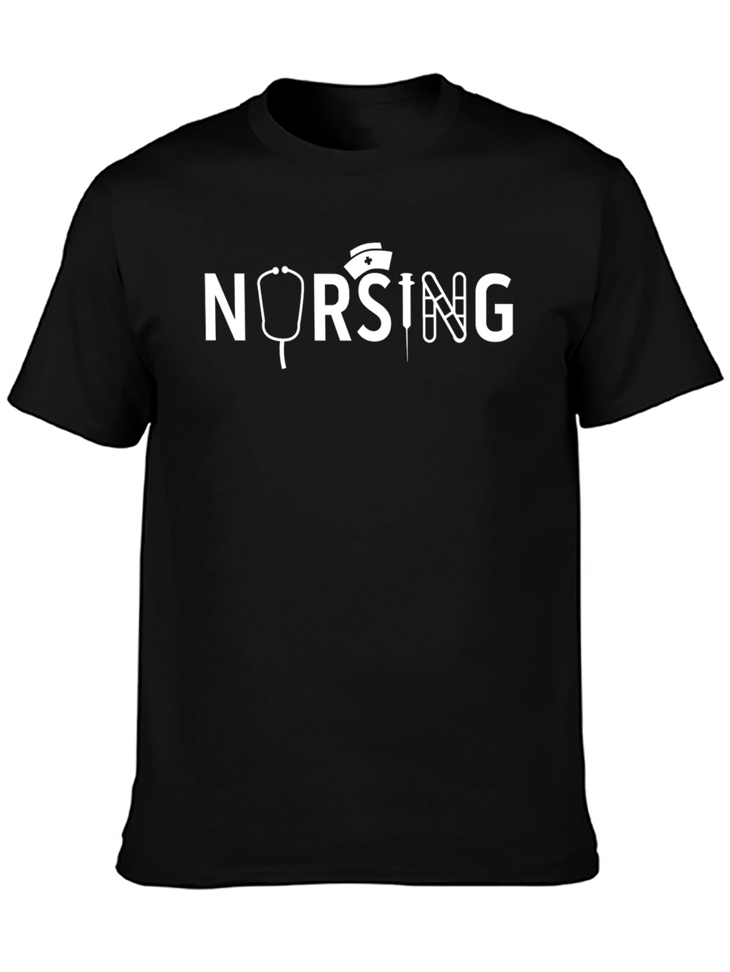 Nursing Themed Graphic T-Shirt