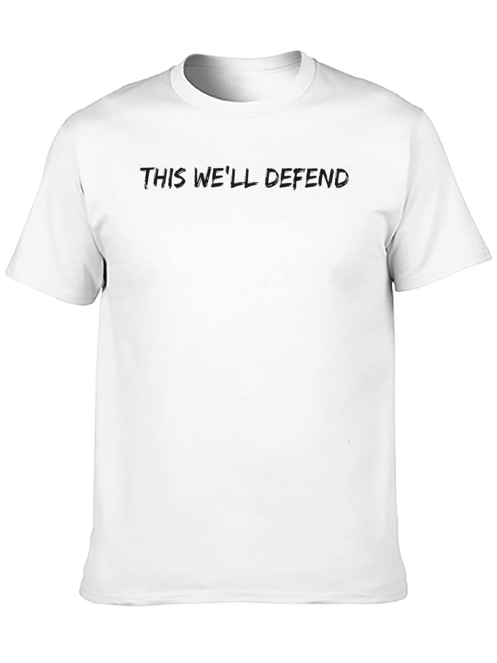 This Well Defend Black T-Shirt