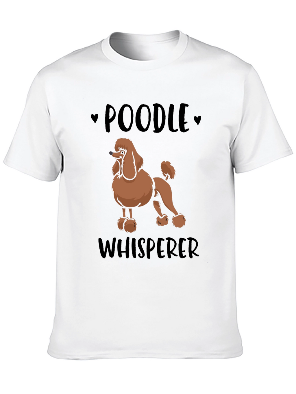 Poodle Whisperer Graphic Tee - Dog Lover Shirt
