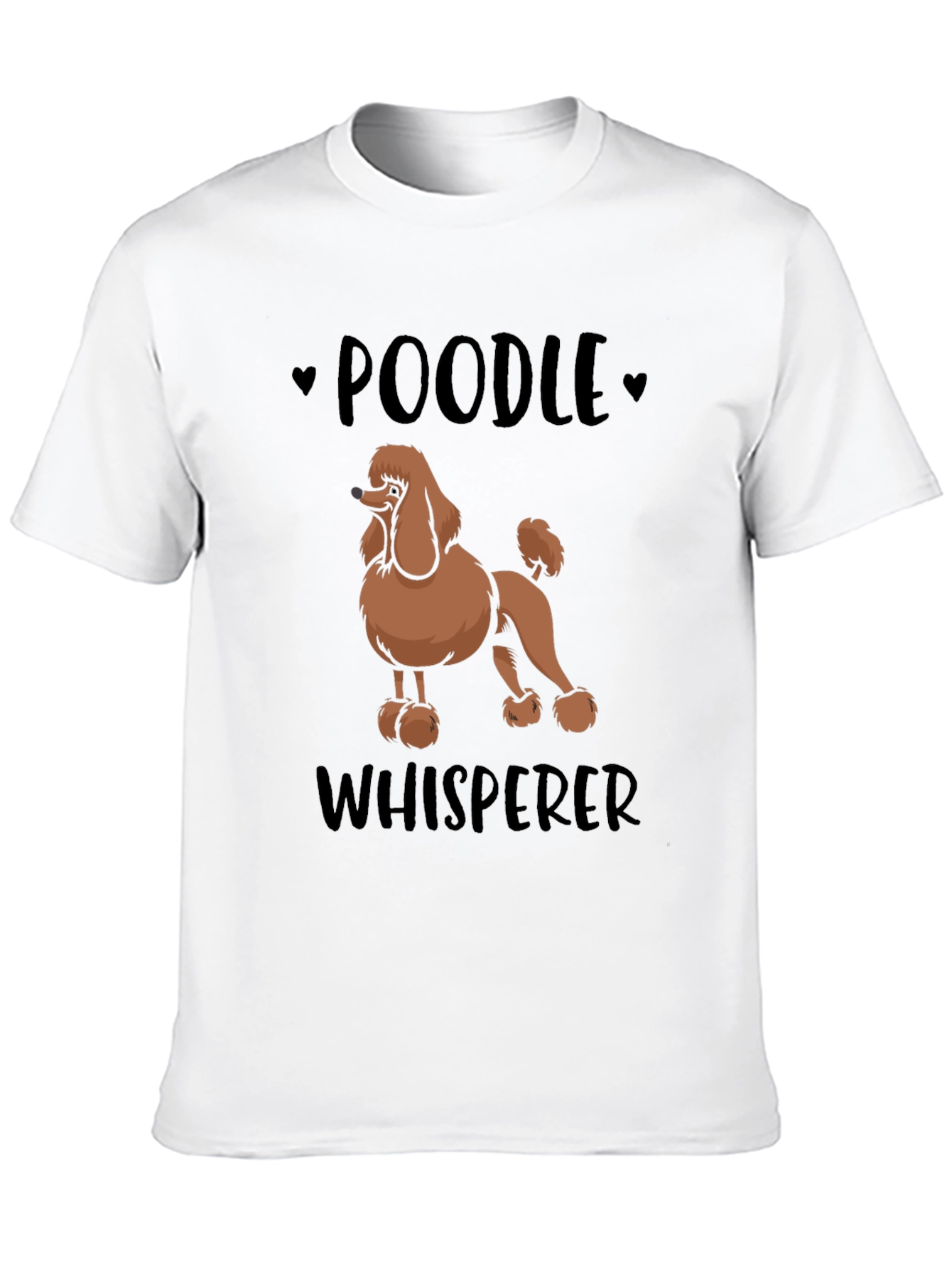Poodle Whisperer Graphic Tee - Dog Lover Shirt