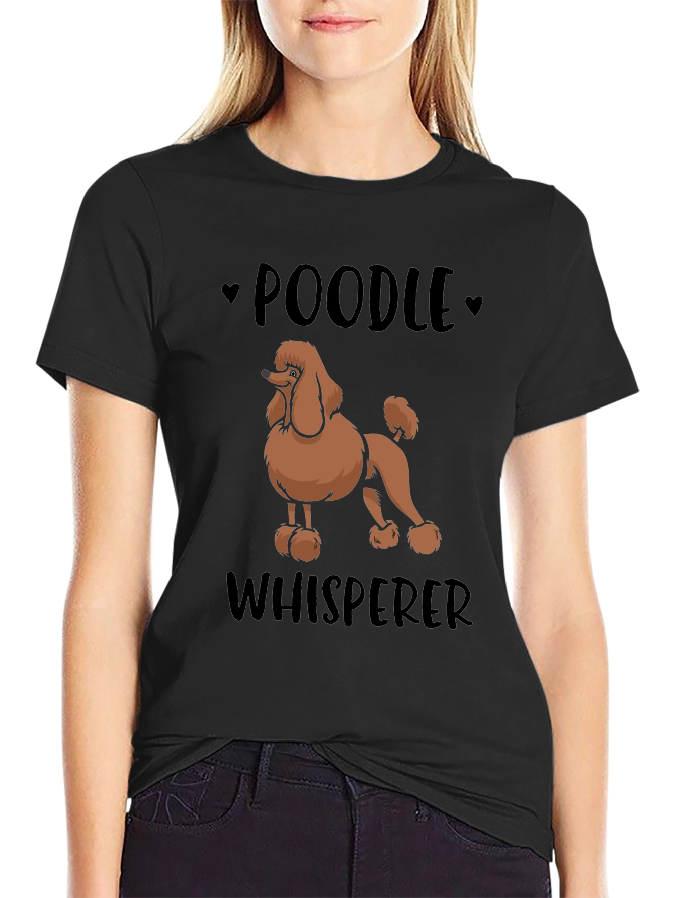 Poodle Whisperer Graphic Tee - Dog Lover Shirt