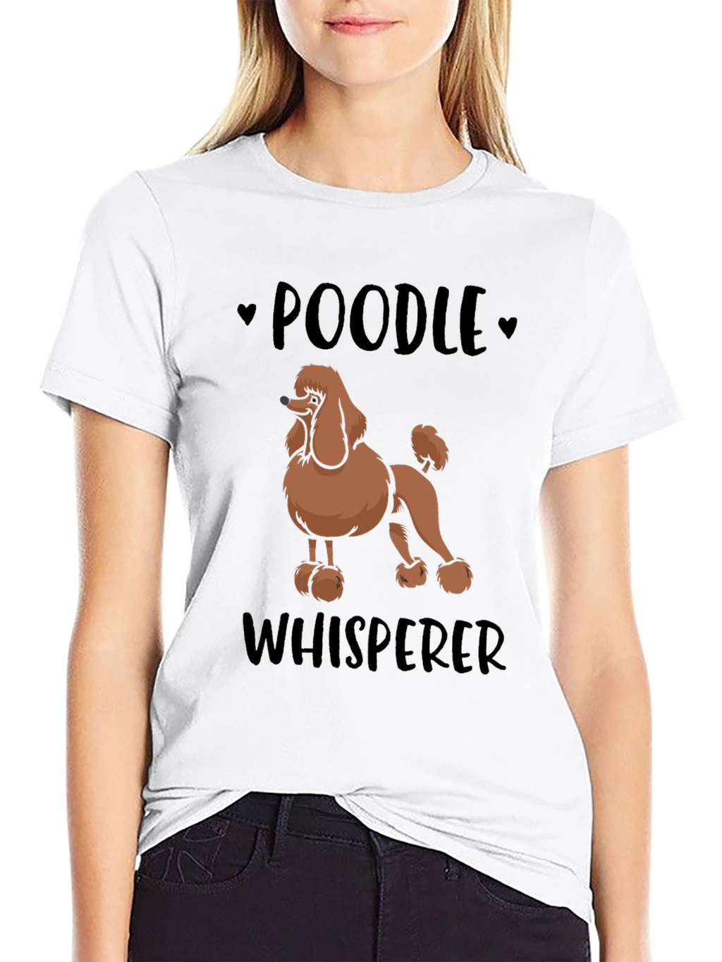 Poodle Whisperer Graphic Tee - Dog Lover Shirt