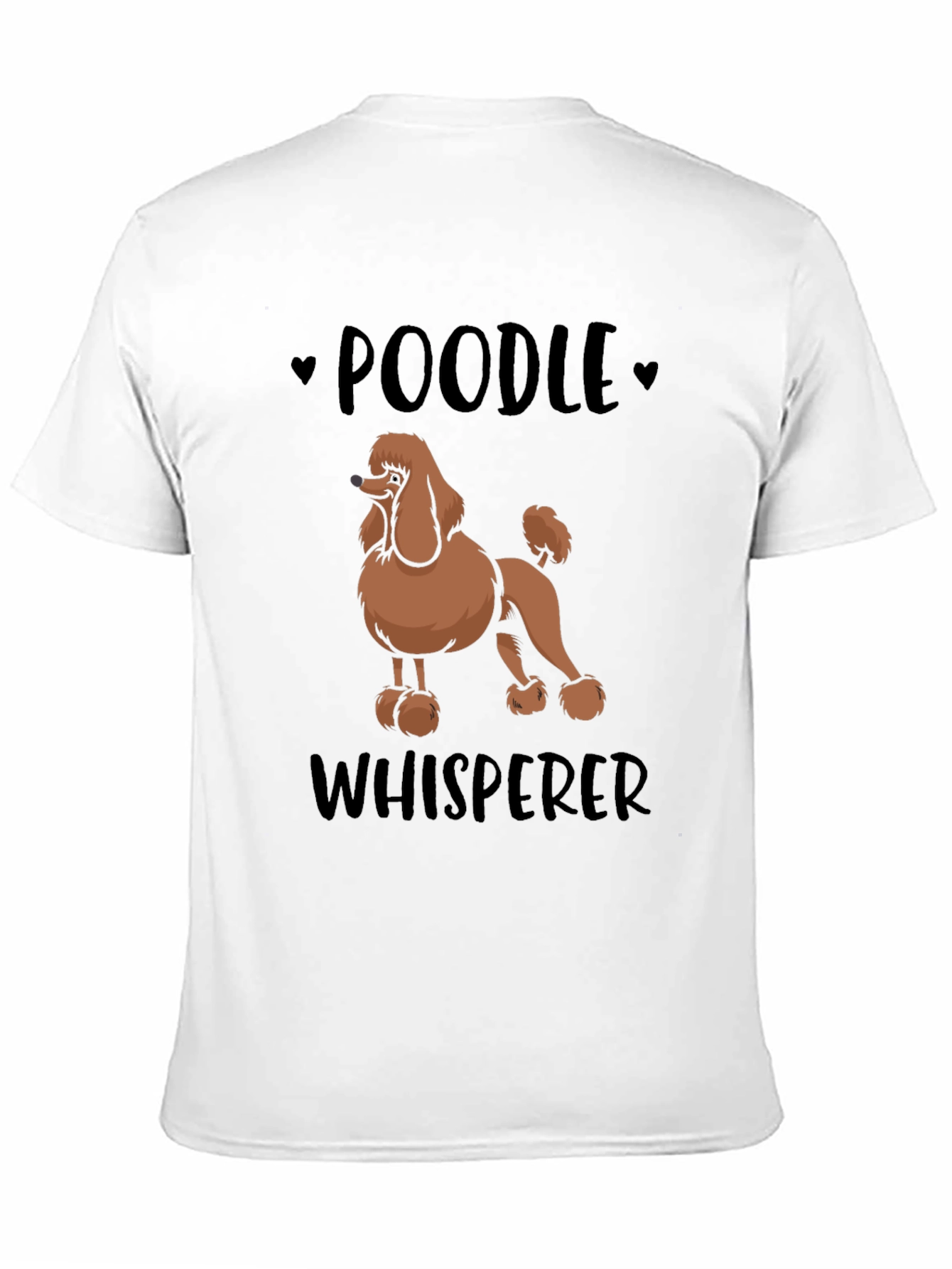 Poodle Whisperer Graphic Tee - Dog Lover Shirt