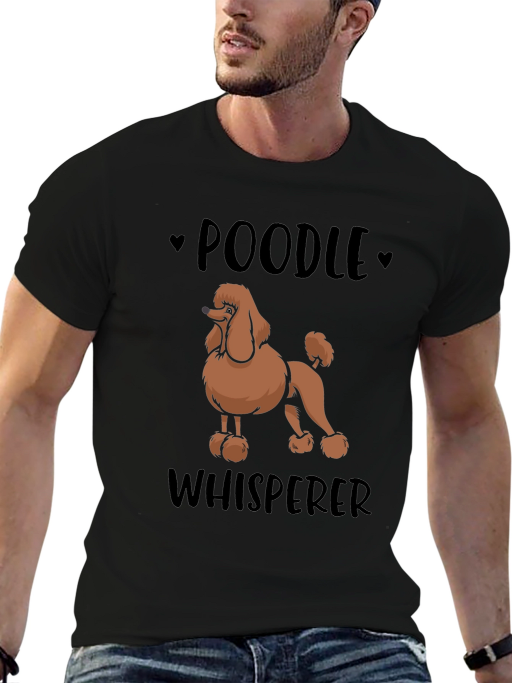 Poodle Whisperer Graphic Tee - Dog Lover Shirt
