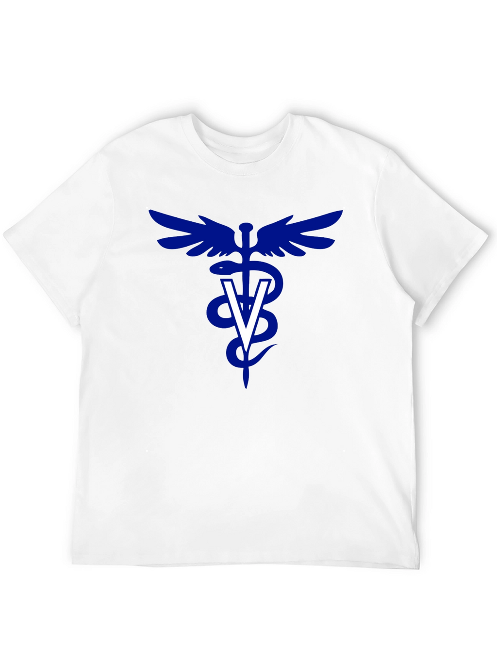 Vet Caduceus T-Shirt - Classic Symbol Tee