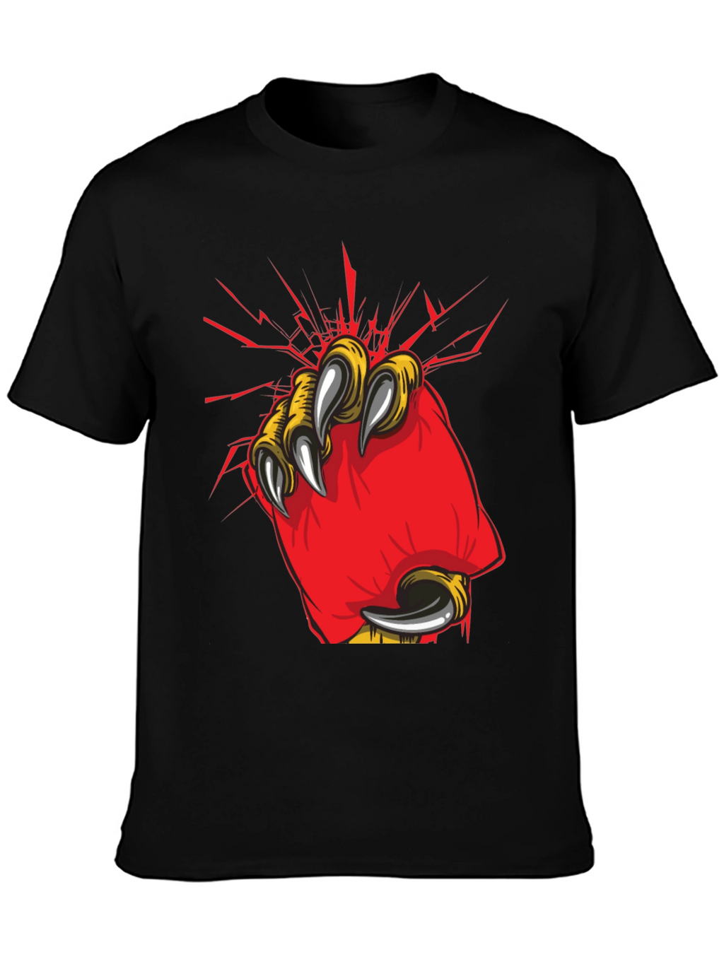 Claw Graphic Black T-Shirt