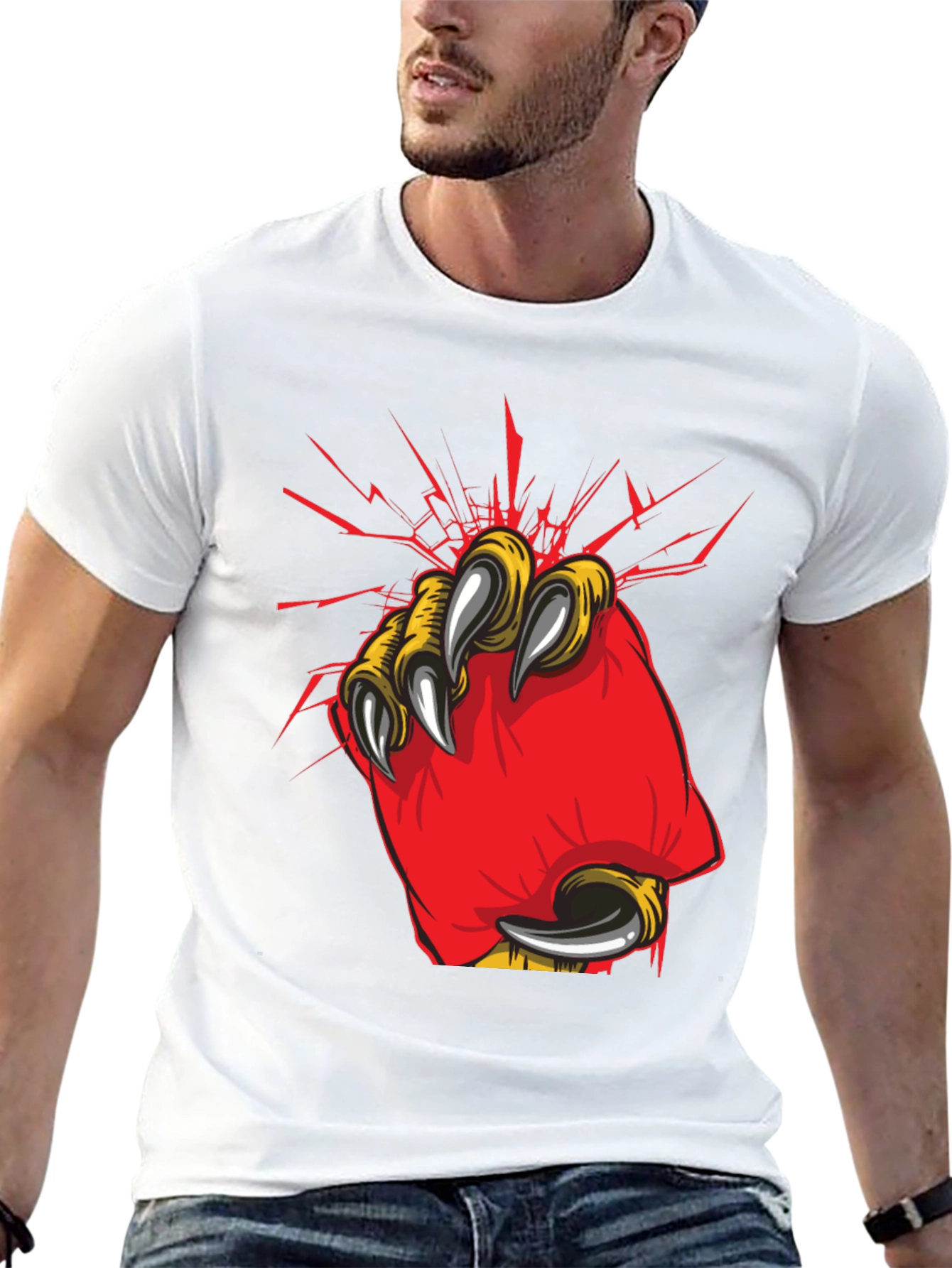 Claw Graphic Black T-Shirt