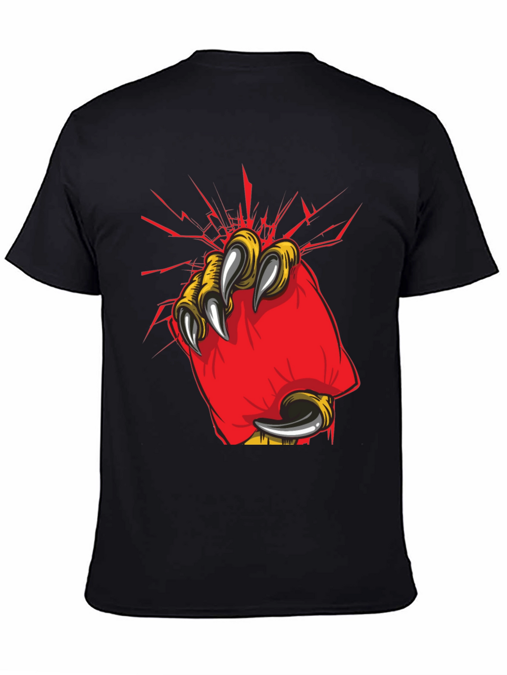 Claw Graphic Black T-Shirt