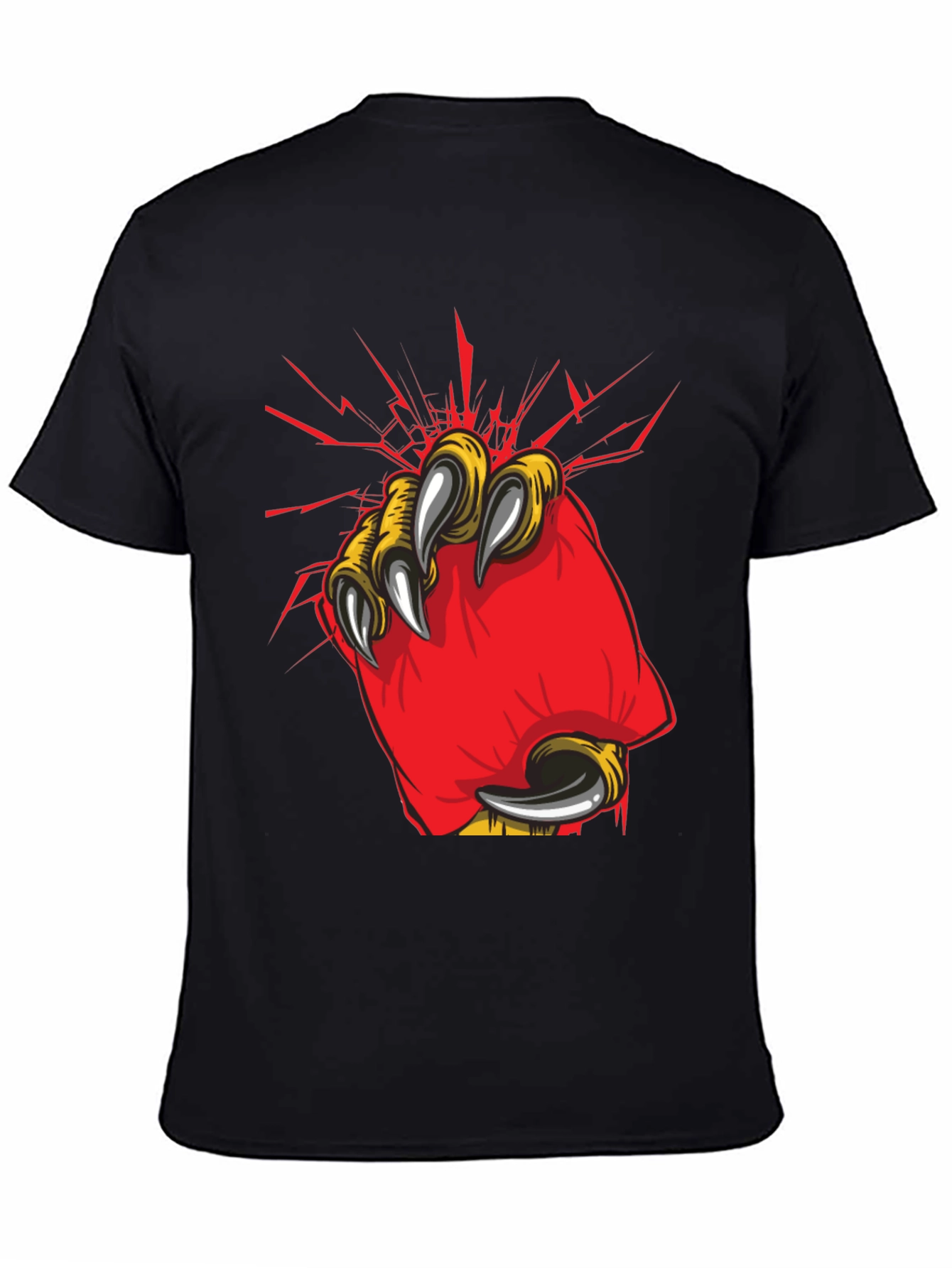 Claw Graphic Black T-Shirt