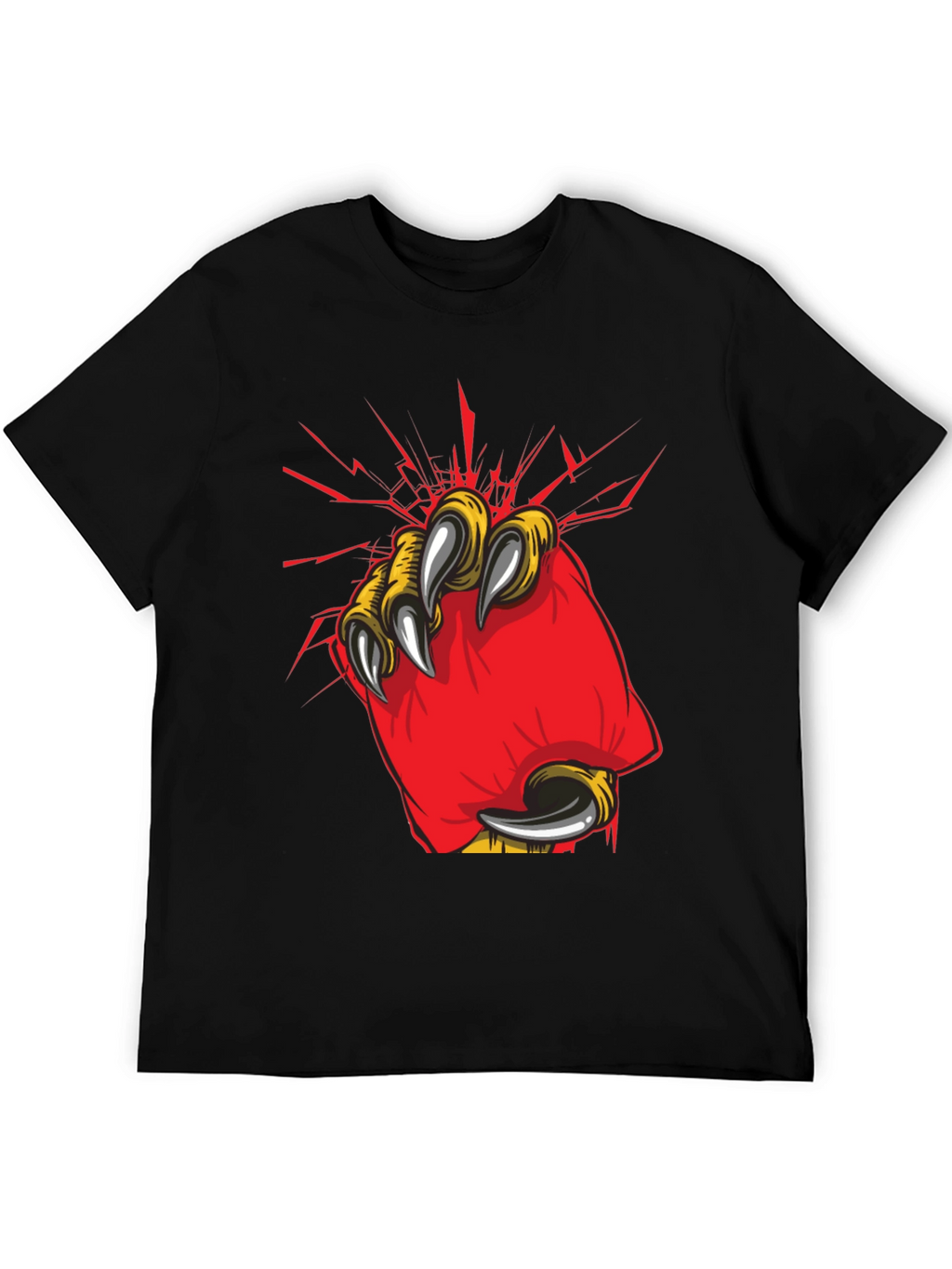 Claw Graphic Black T-Shirt