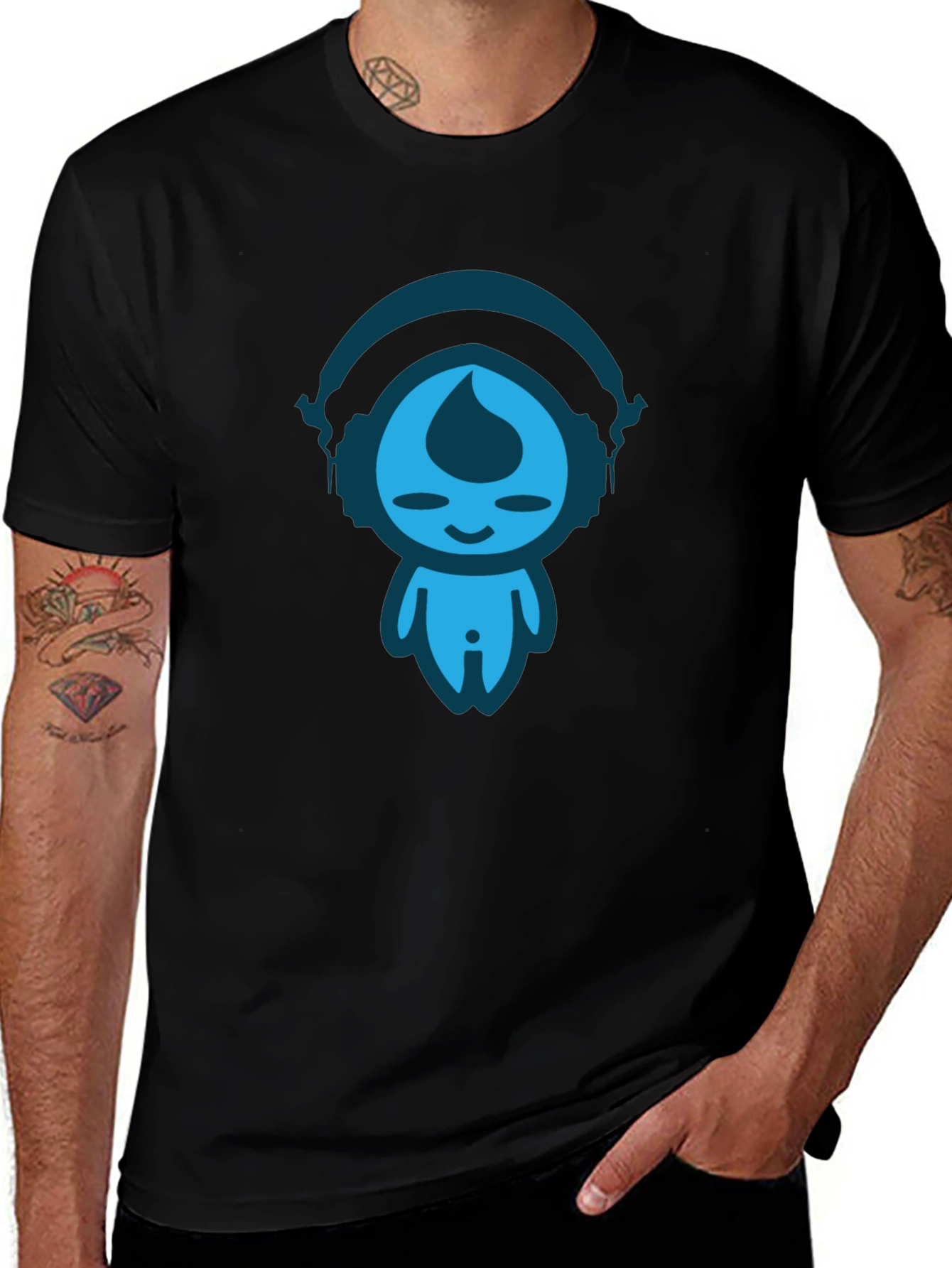 Cool Graphic Tee - DJ Waterdrop