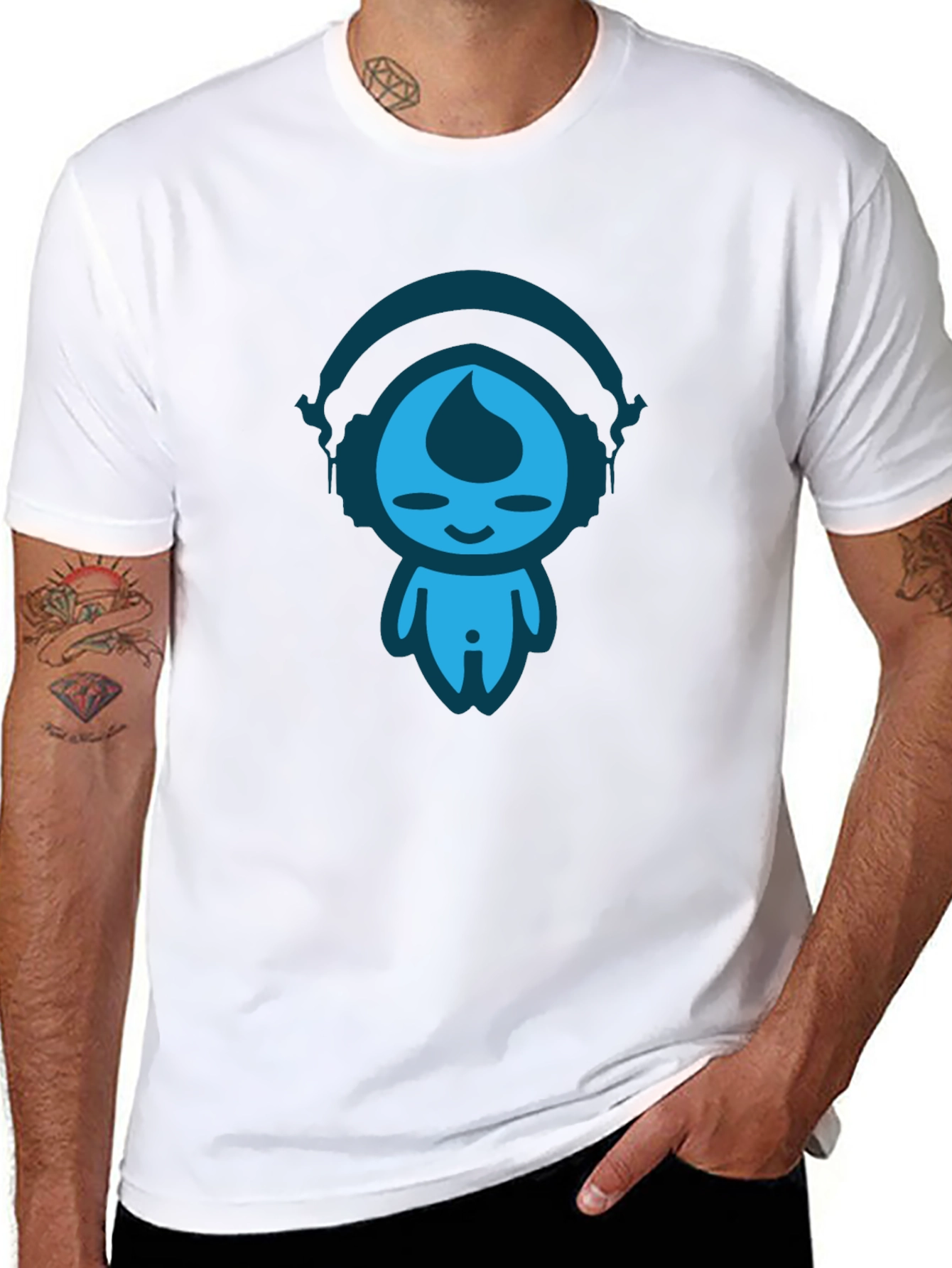 Cool Graphic Tee - DJ Waterdrop