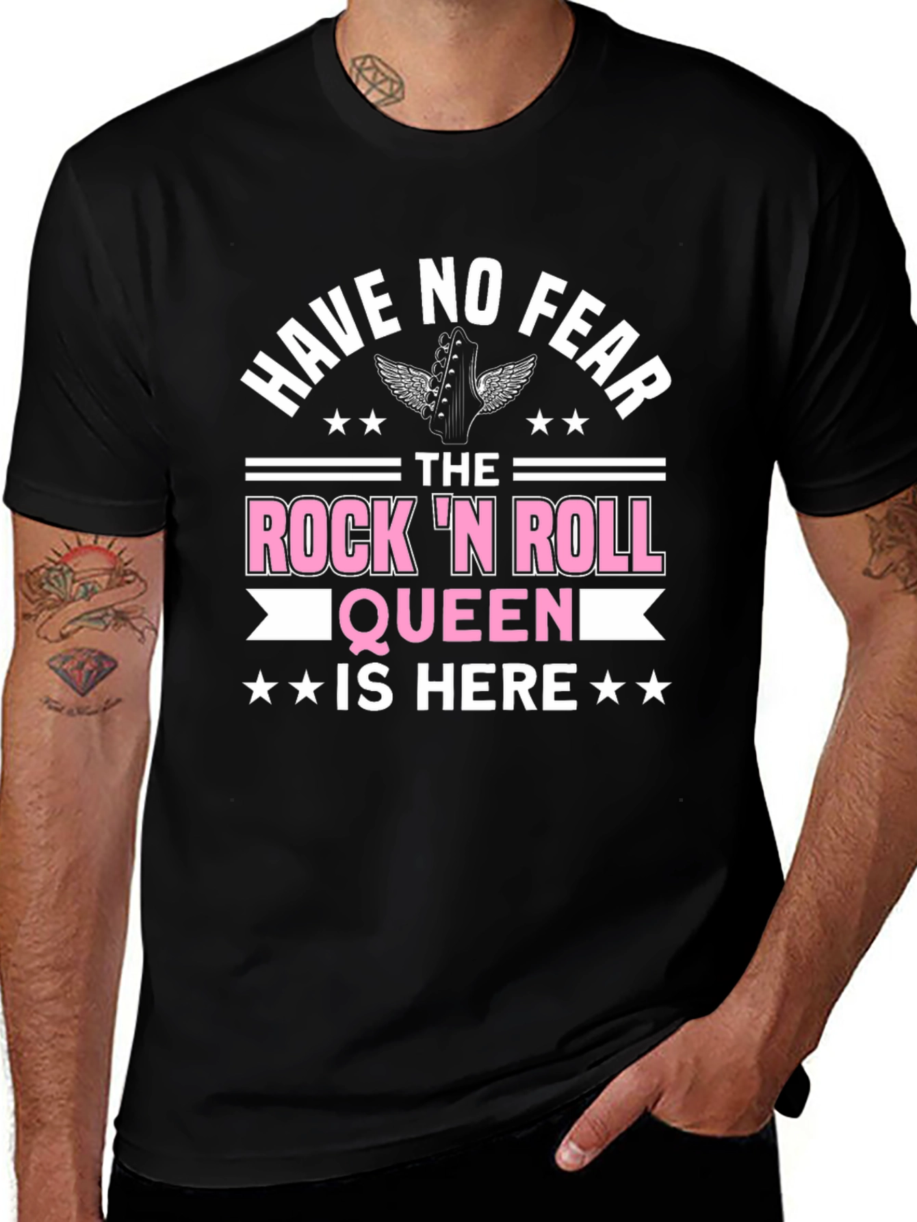 Rock N Roll Queen Graphic T-Shirt