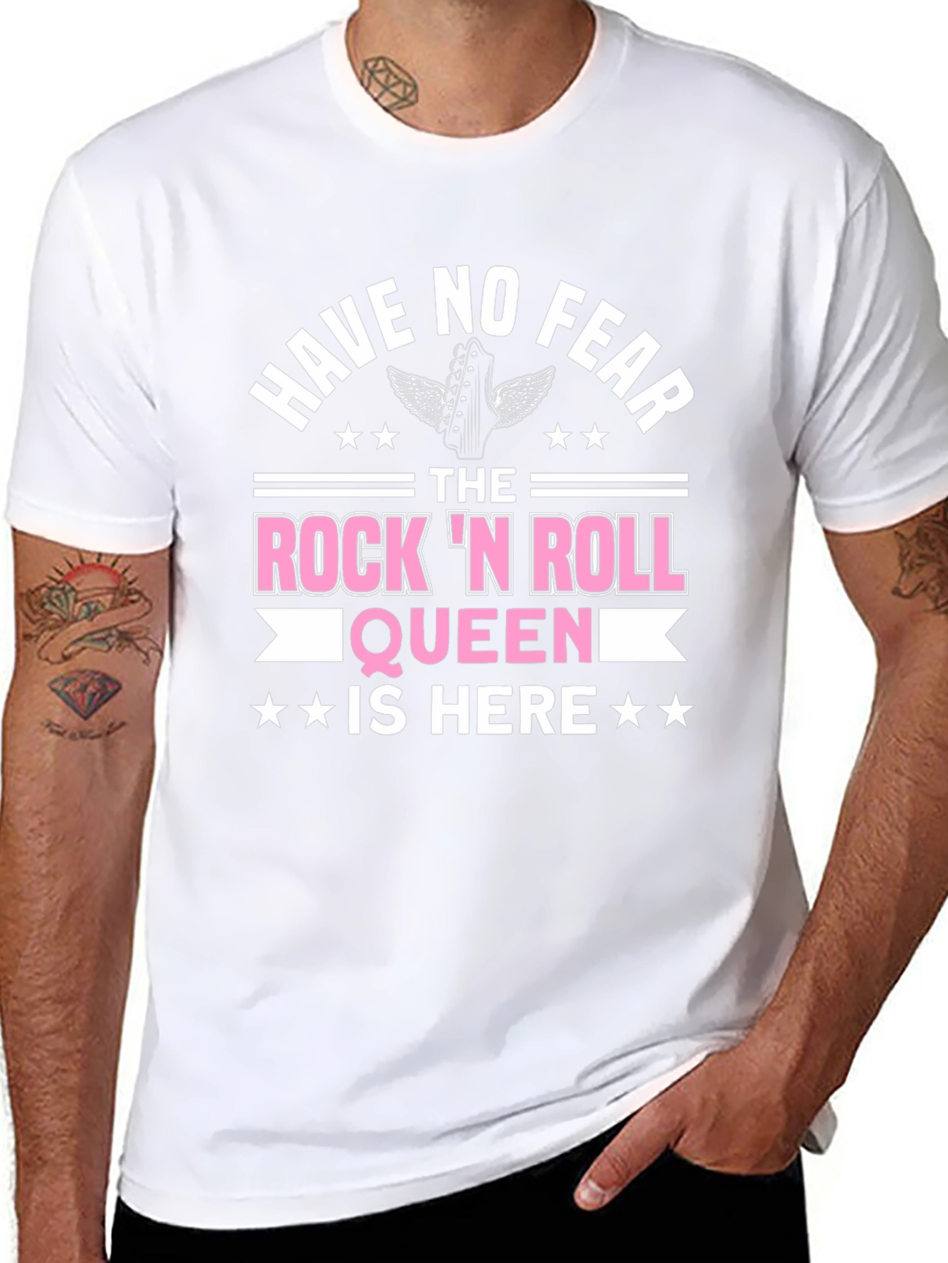 Rock N Roll Queen Graphic T-Shirt