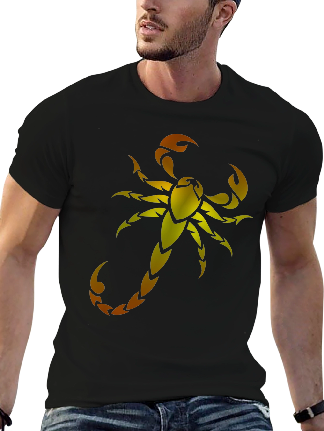 Scorpion Graphic Black T-Shirt