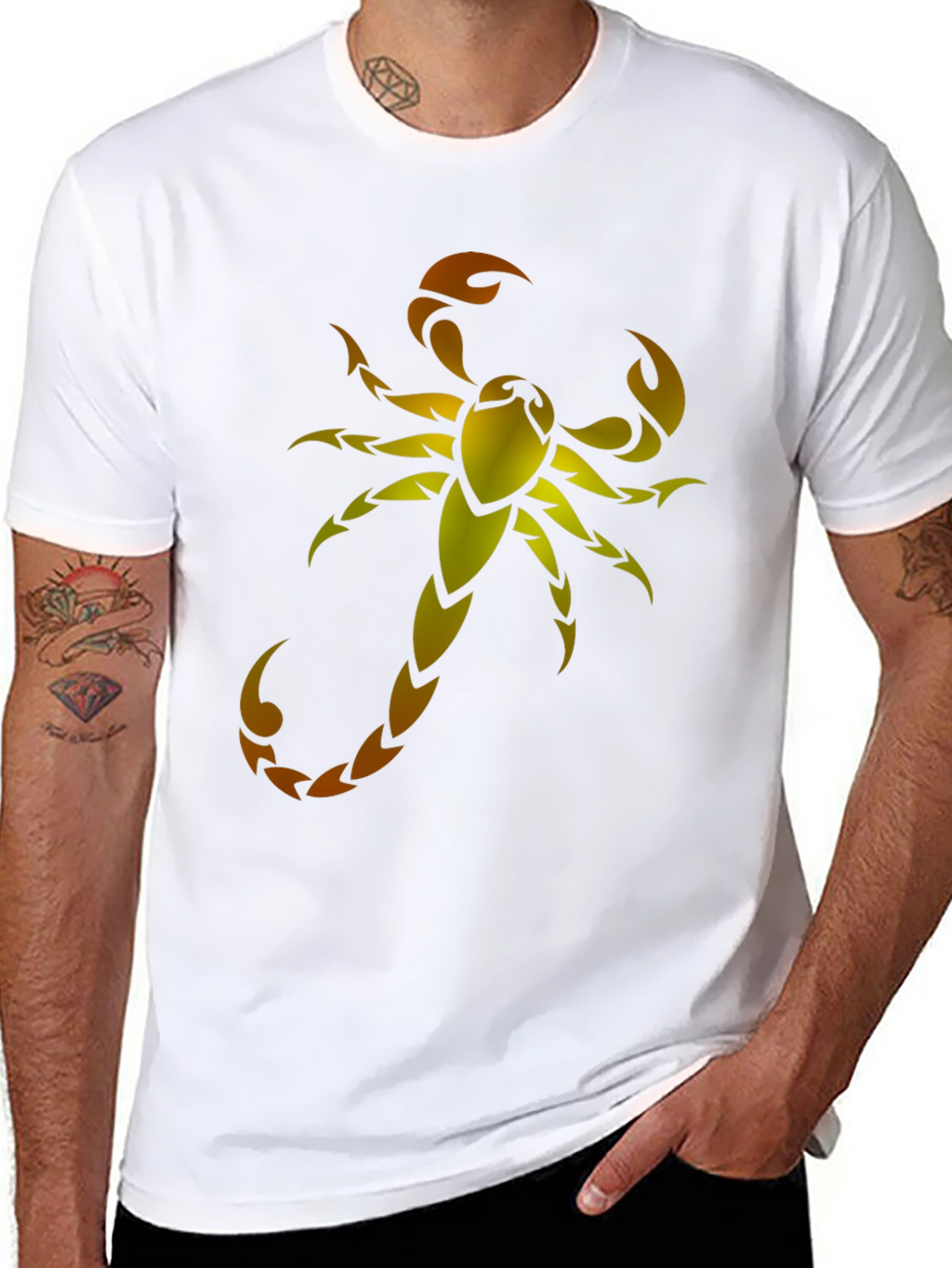 Scorpion Graphic Black T-Shirt