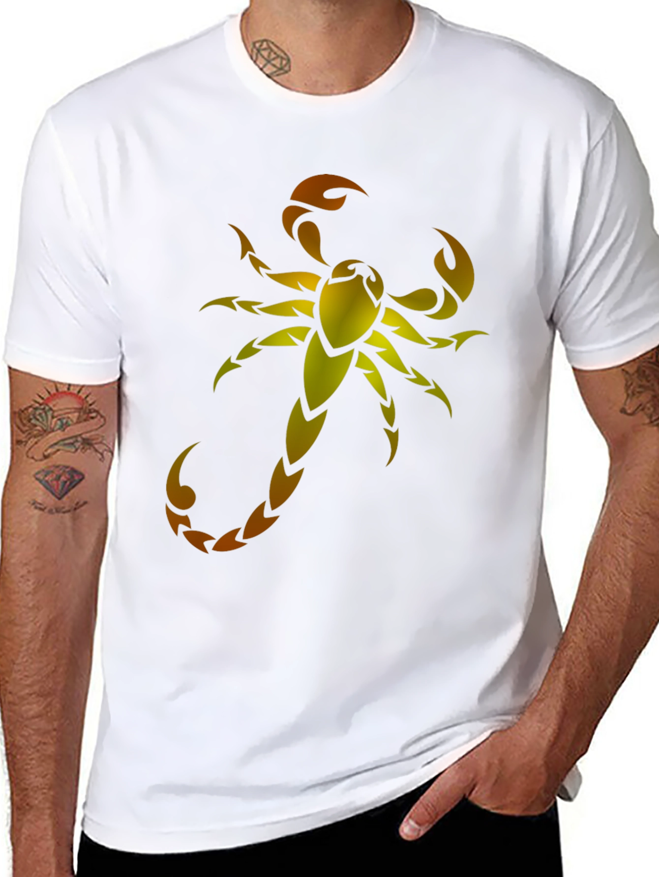 Scorpion Graphic Black T-Shirt