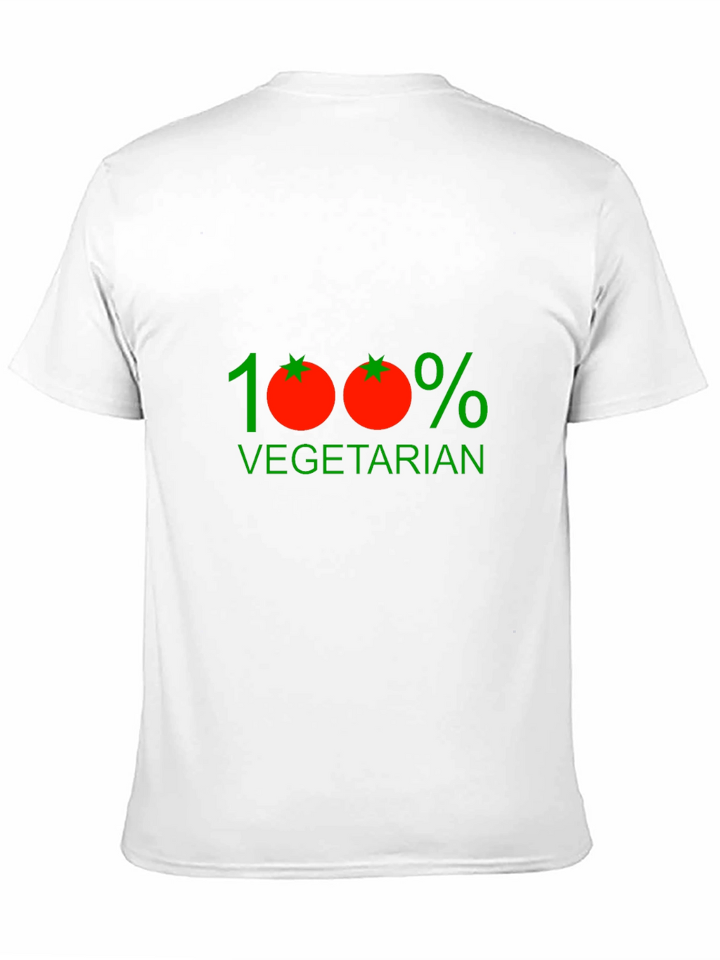100% Vegetarian Graphic Tee - Black