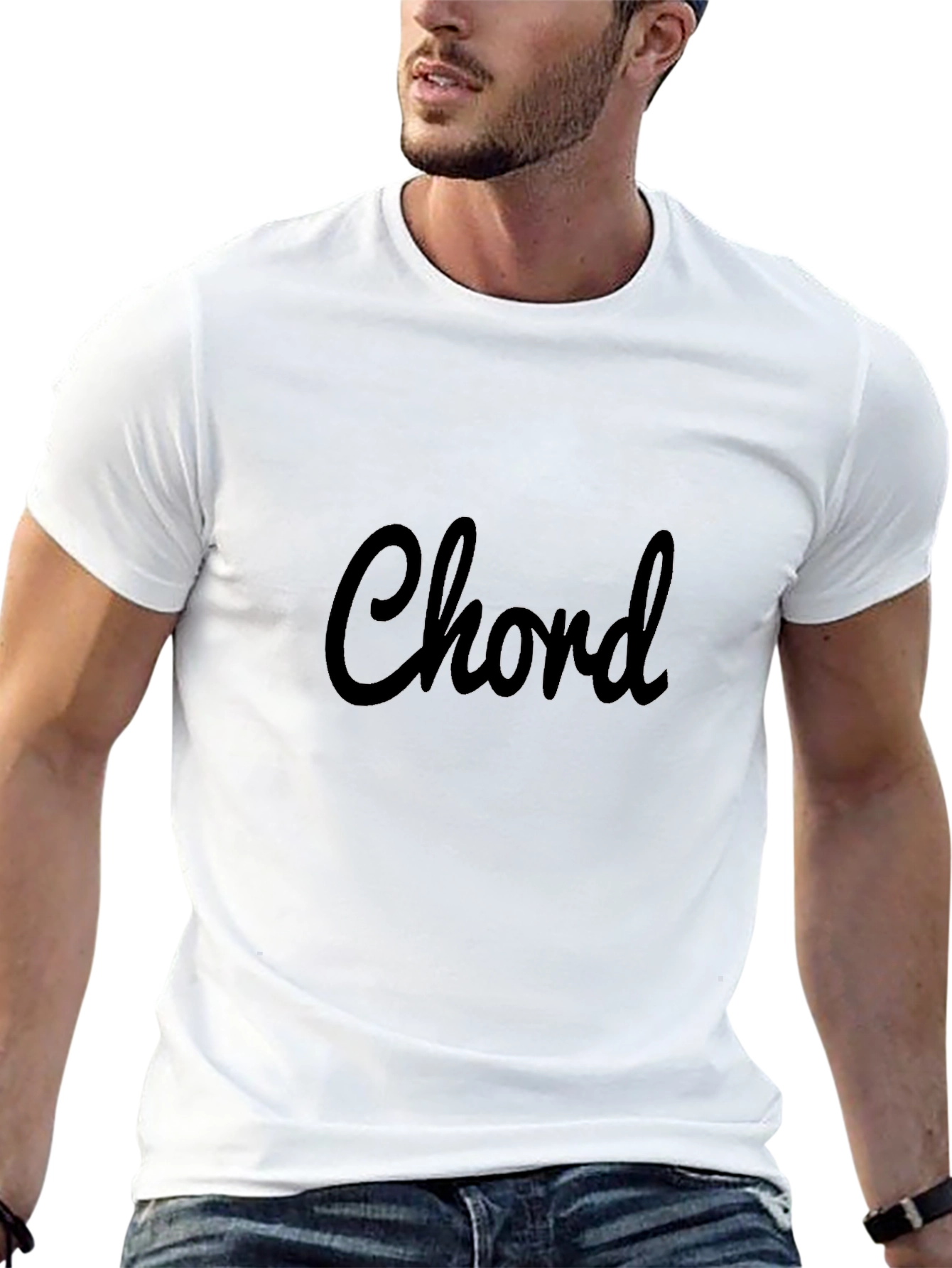 Chord Black T-Shirt - Stylish & Comfortable!