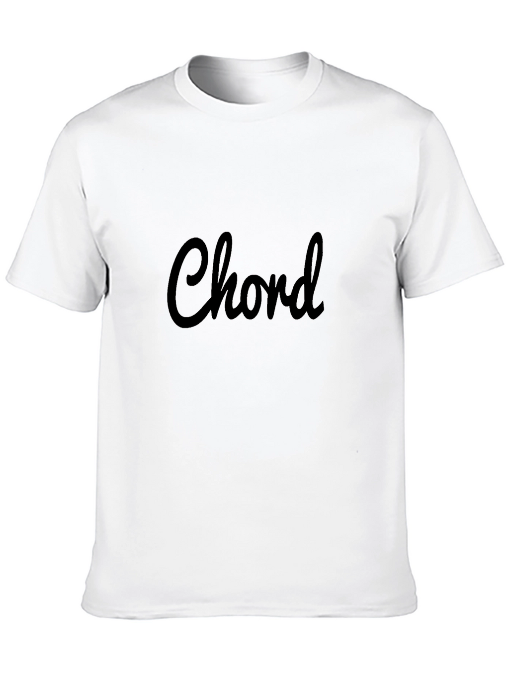 Chord Black T-Shirt - Stylish & Comfortable!