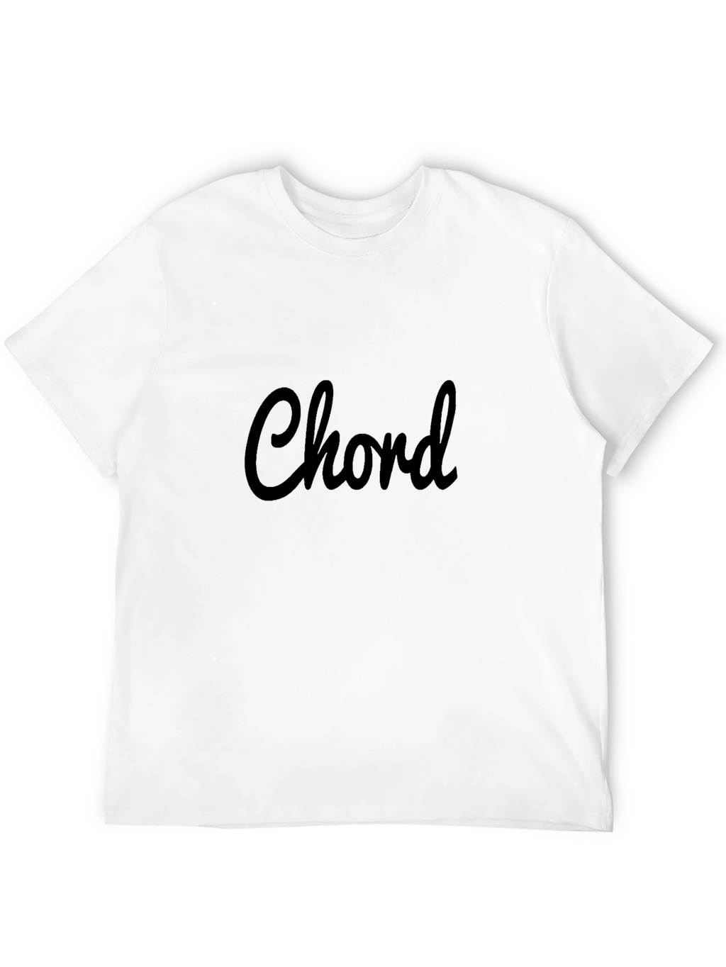 Chord Black T-Shirt - Stylish & Comfortable!