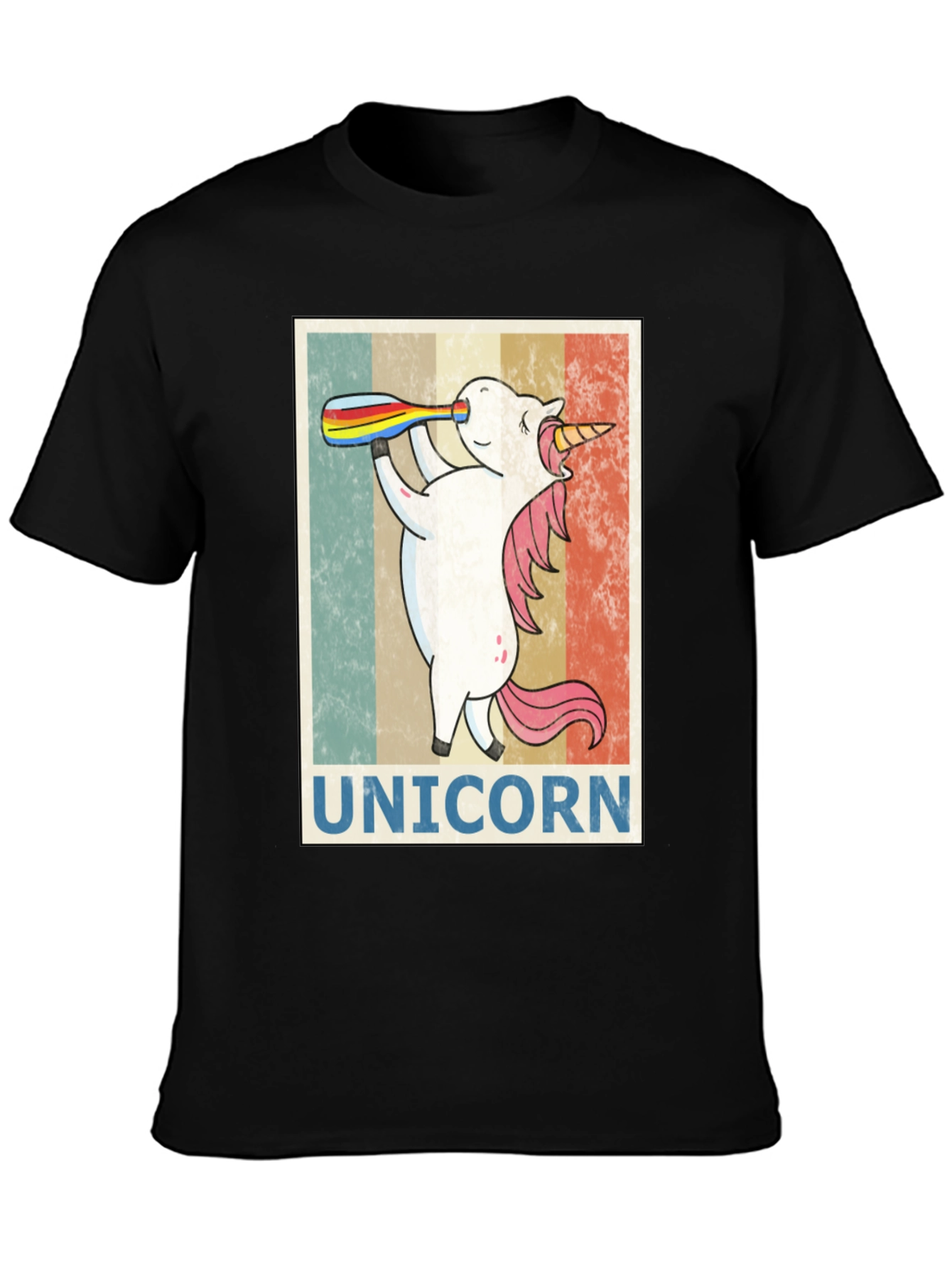 Unicorn Beer T-Shirt - Quirky Graphic Tee