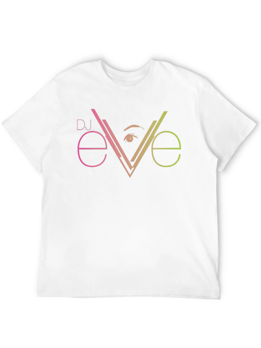 DJ Eve Graphic Tee - Black Cotton