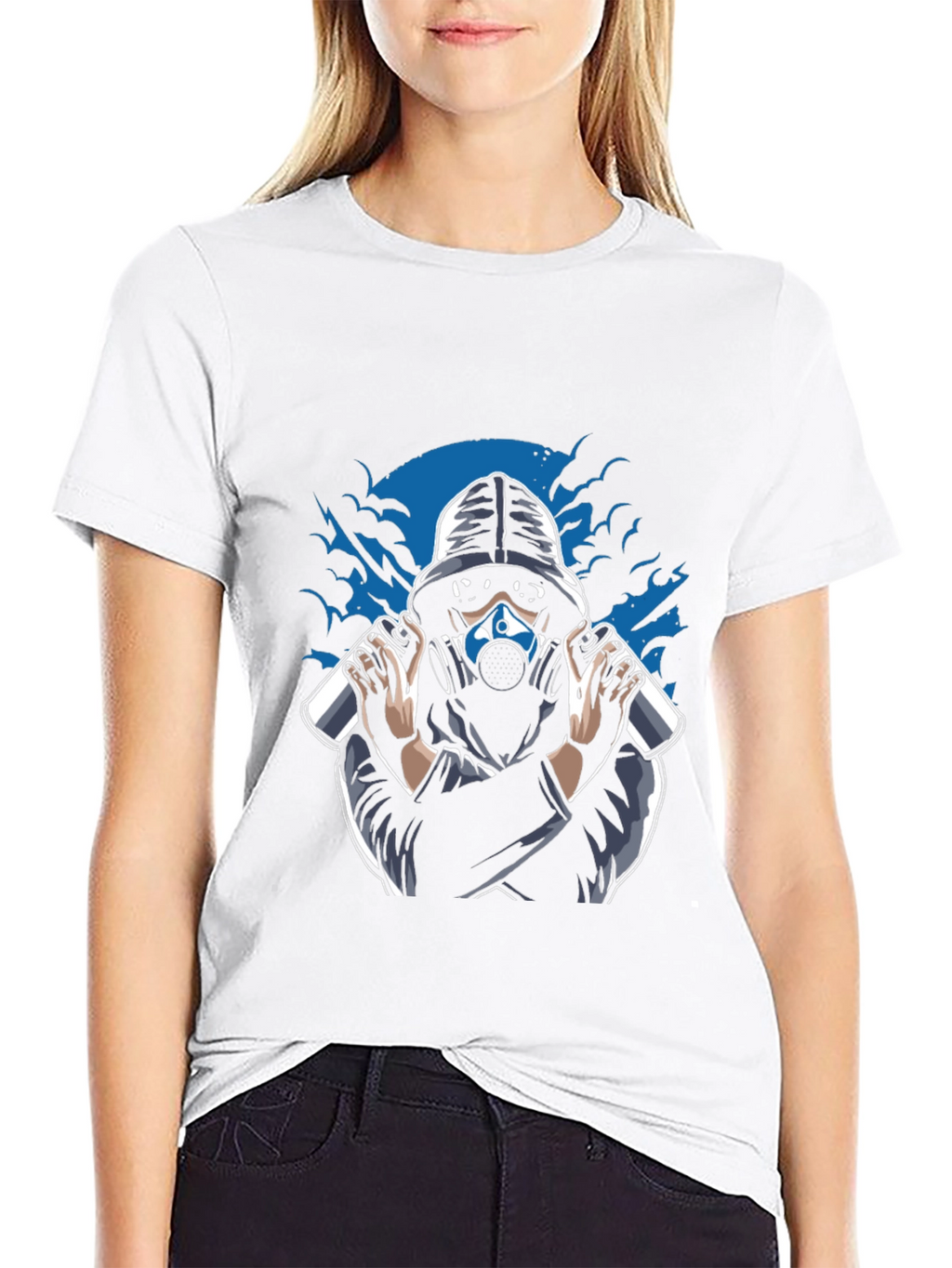 Streetwear Graphic Tee - Urban Art