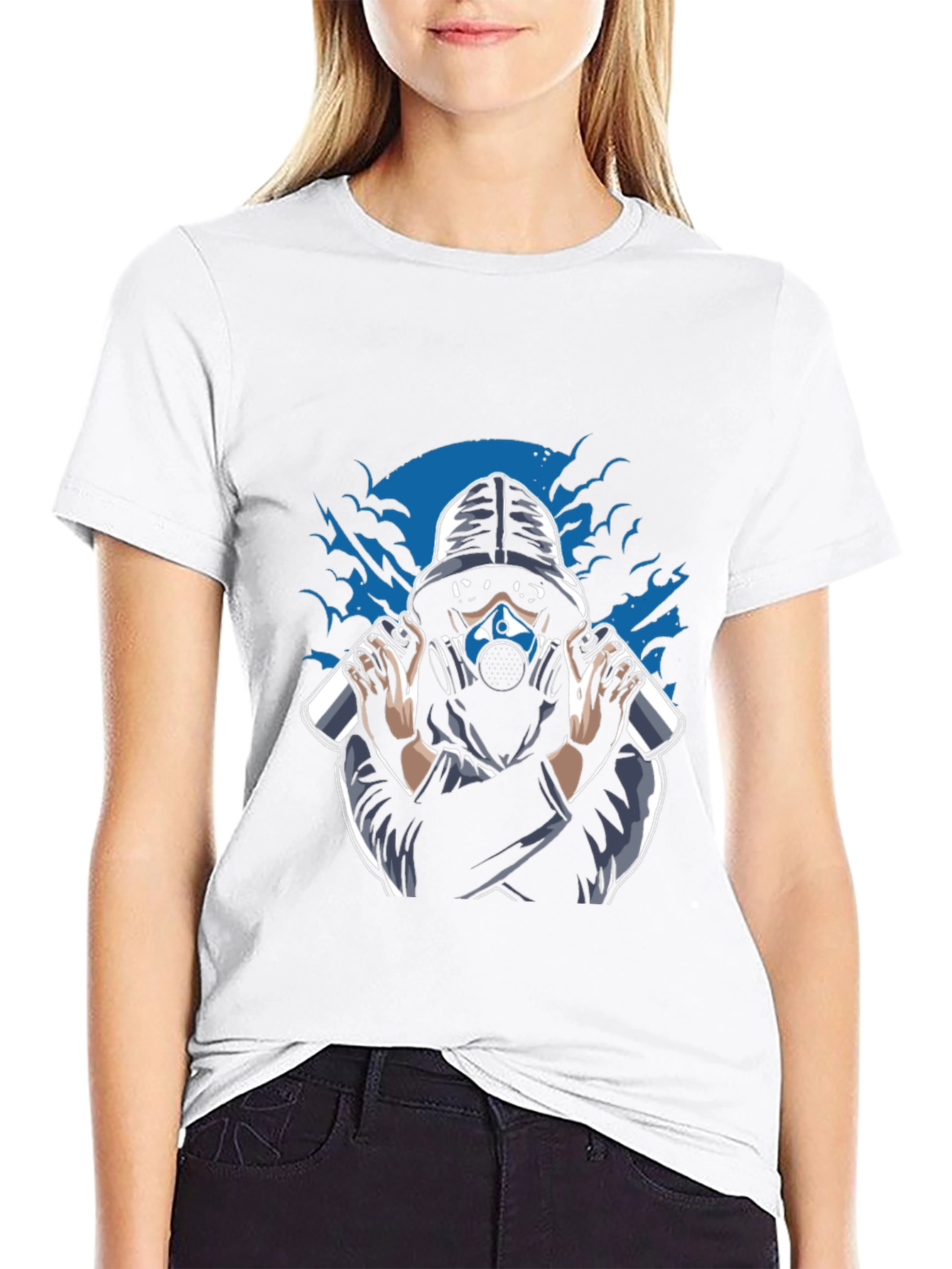 Streetwear Graphic Tee - Urban Art