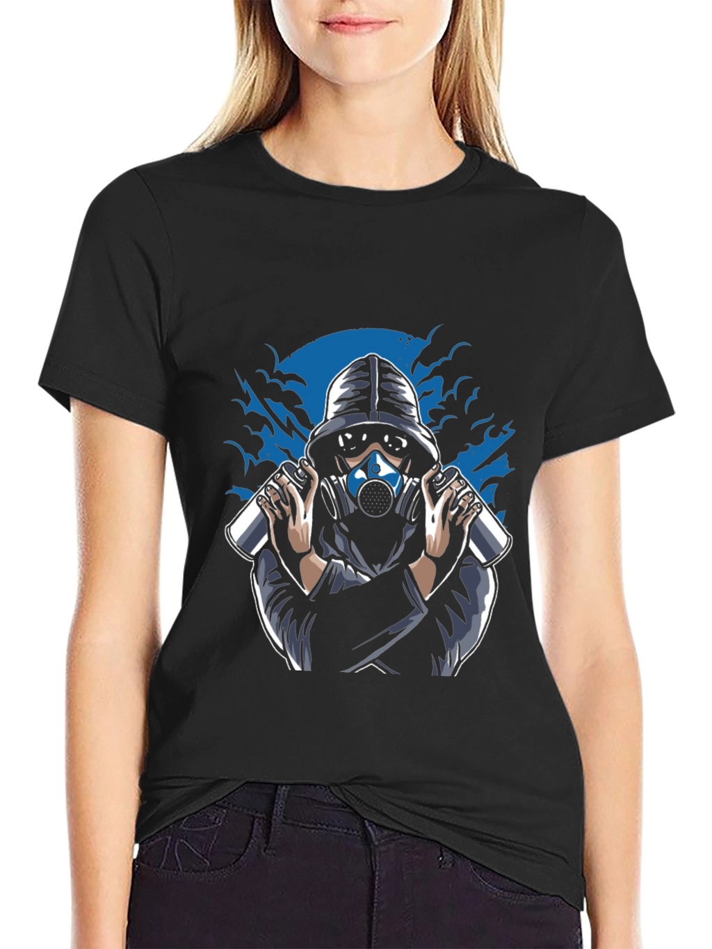 Streetwear Graphic Tee - Urban Art