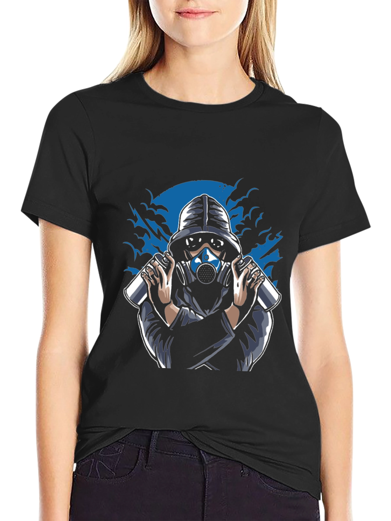 Streetwear Graphic Tee - Urban Art