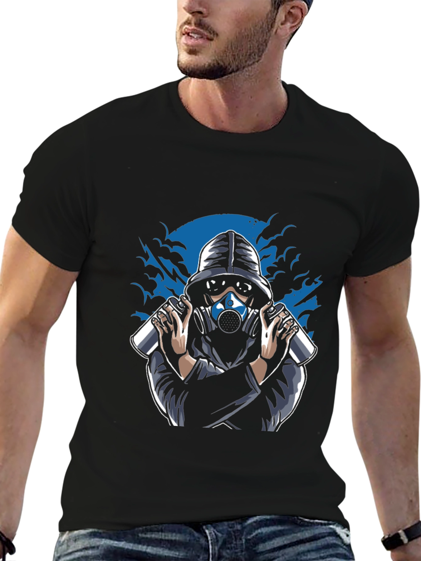 Streetwear Graphic Tee - Urban Art