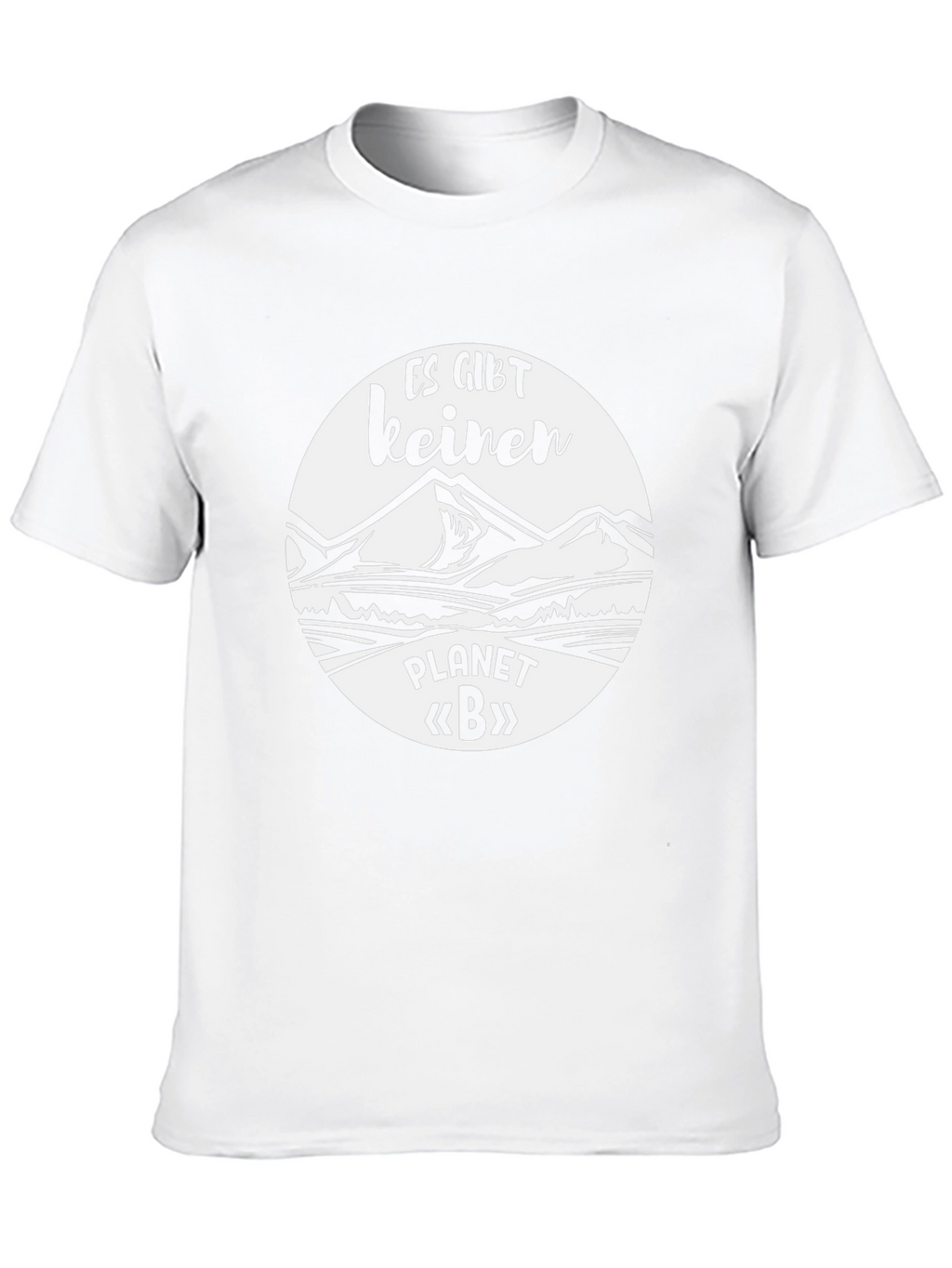 Es Gibt Keinen Planet B Black Graphic Tee