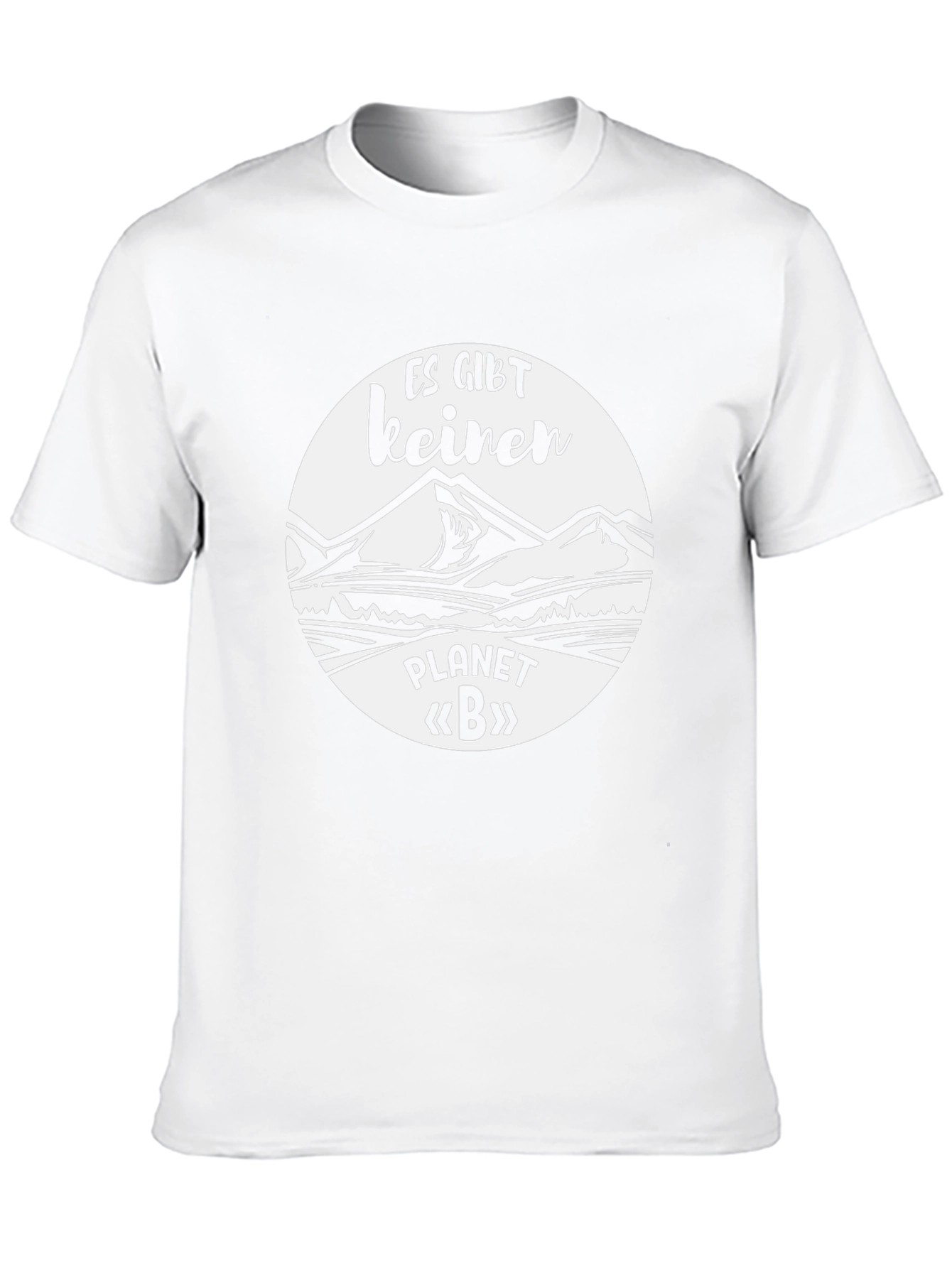 Es Gibt Keinen Planet B Black Graphic Tee