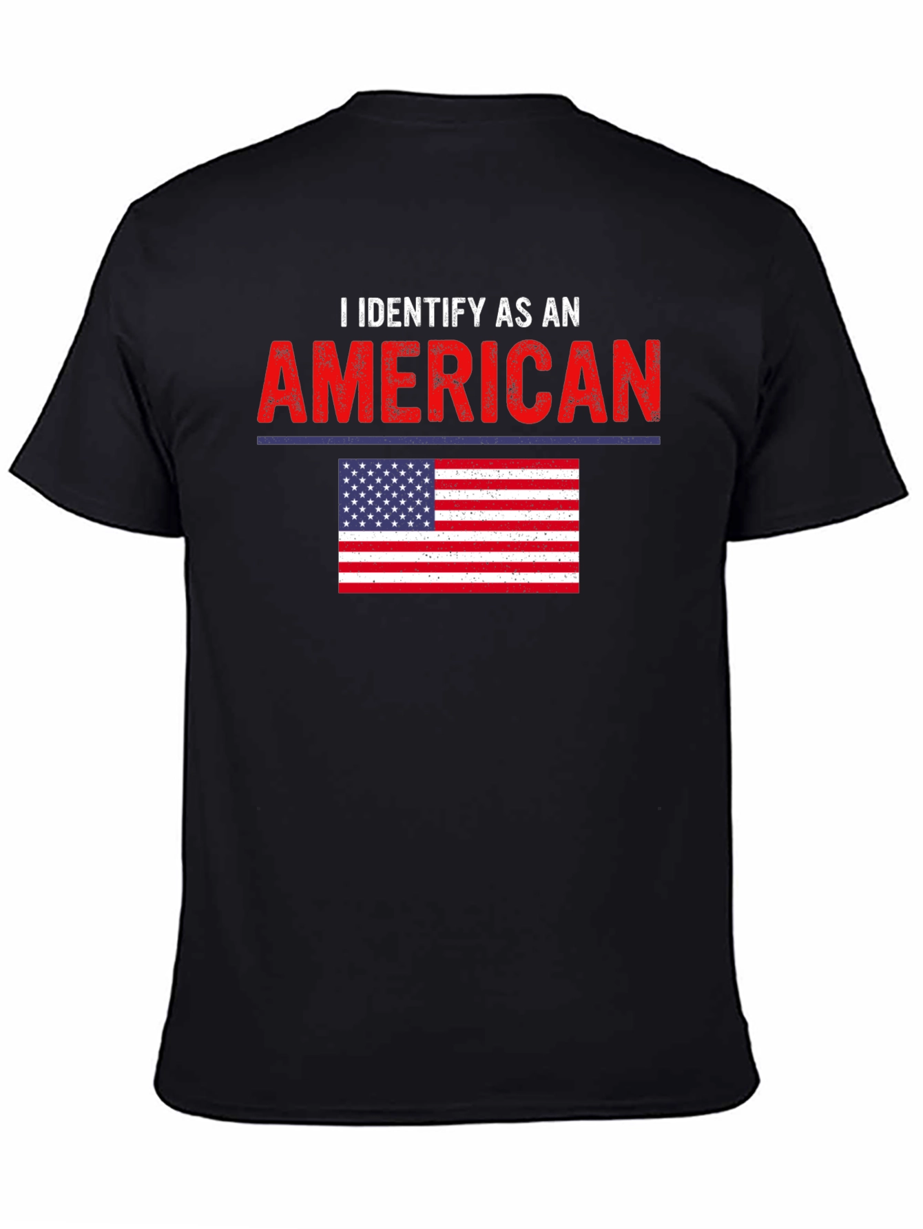 I Identify As An American Patriotic Graphic T-Shirt