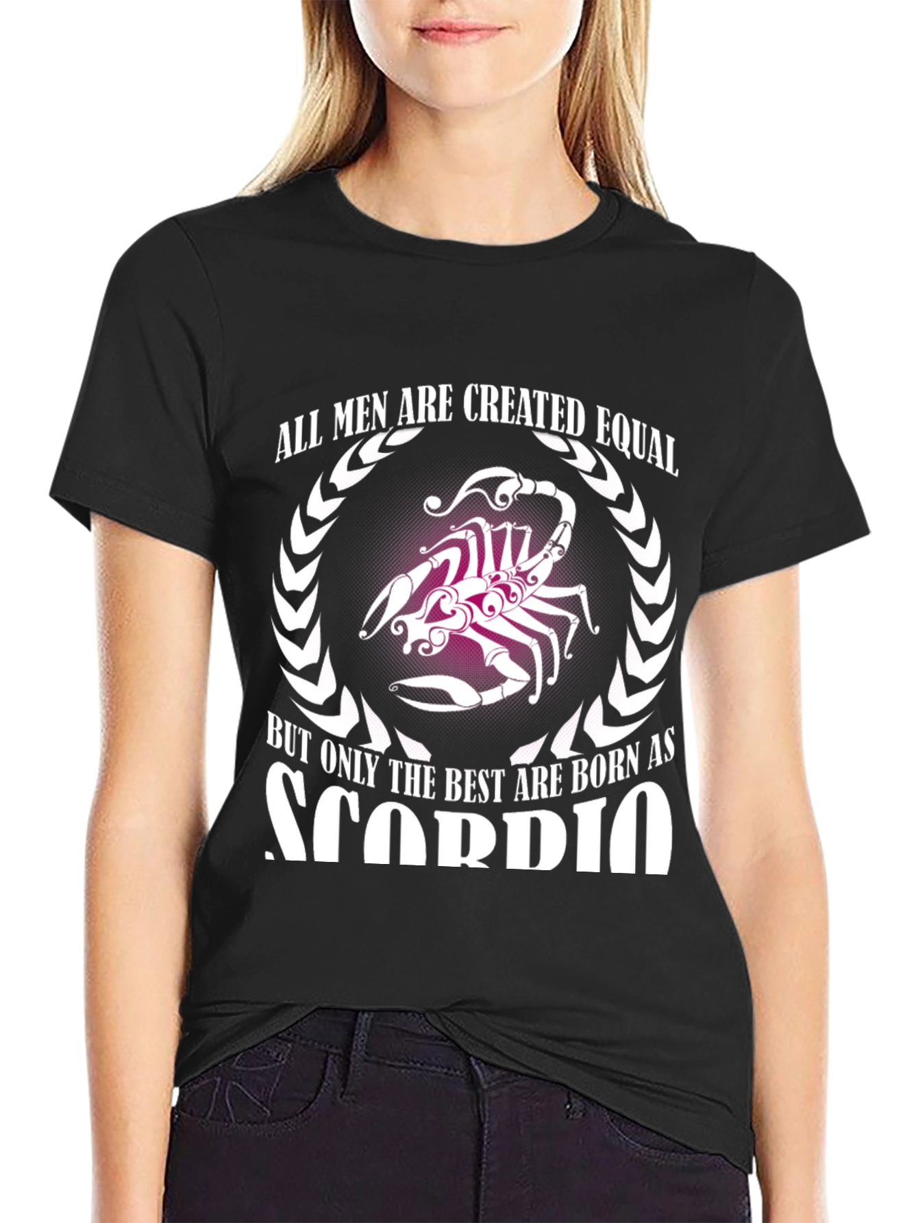 Scorpio Zodiac T-Shirt - Best Men Are Born As Scorpios