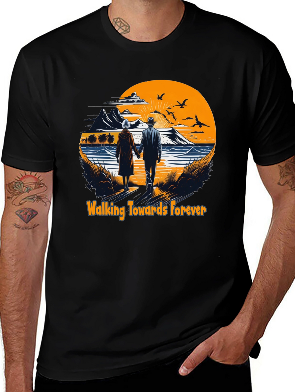 Walking Towards Forever Graphic Tee