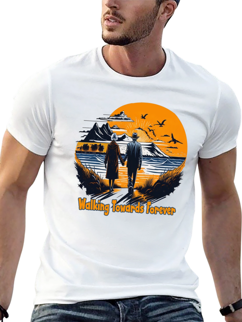 Walking Towards Forever Graphic Tee
